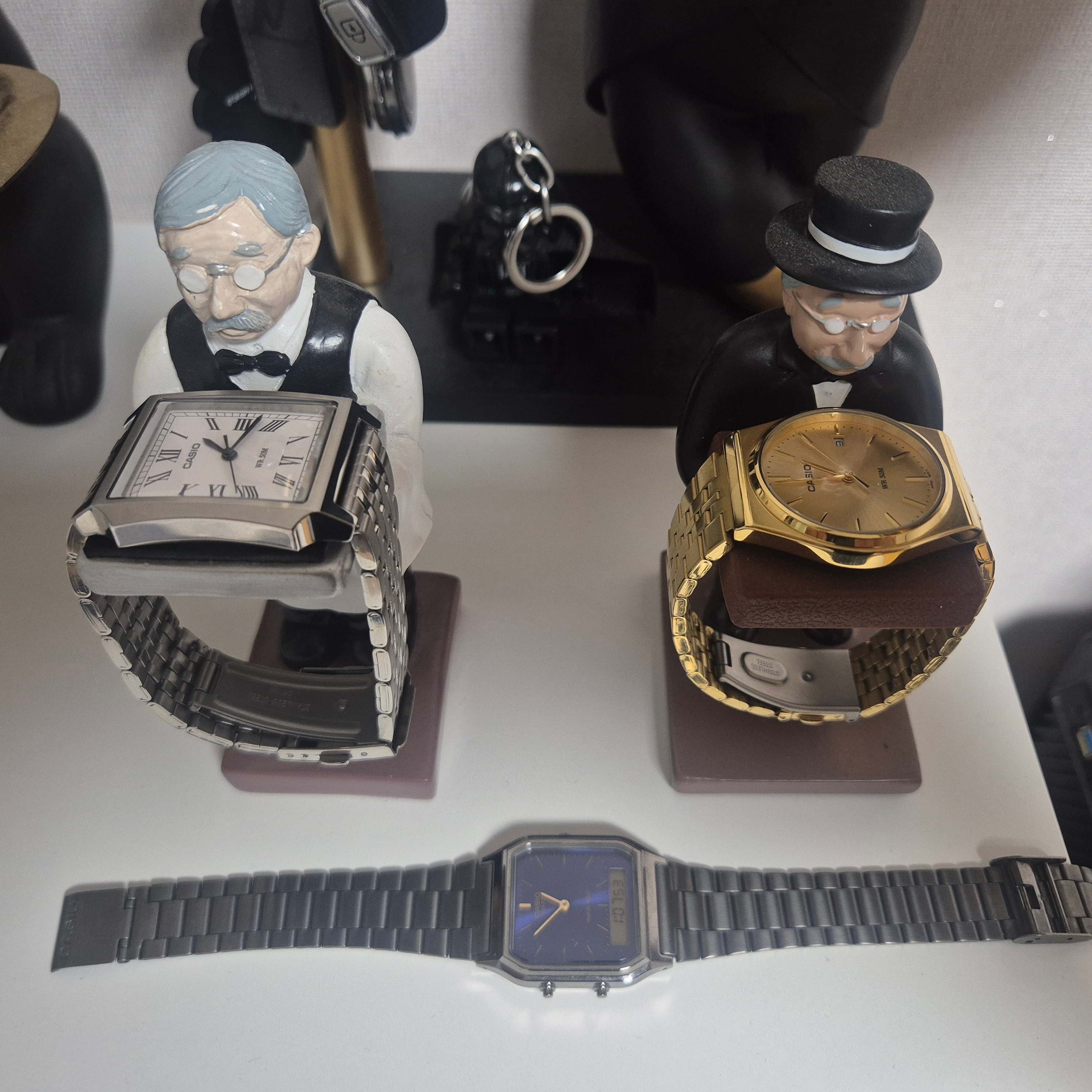 Casio MTP-B190D-7BV, Casio MTP-B145G-9AVDF 착용 스타일