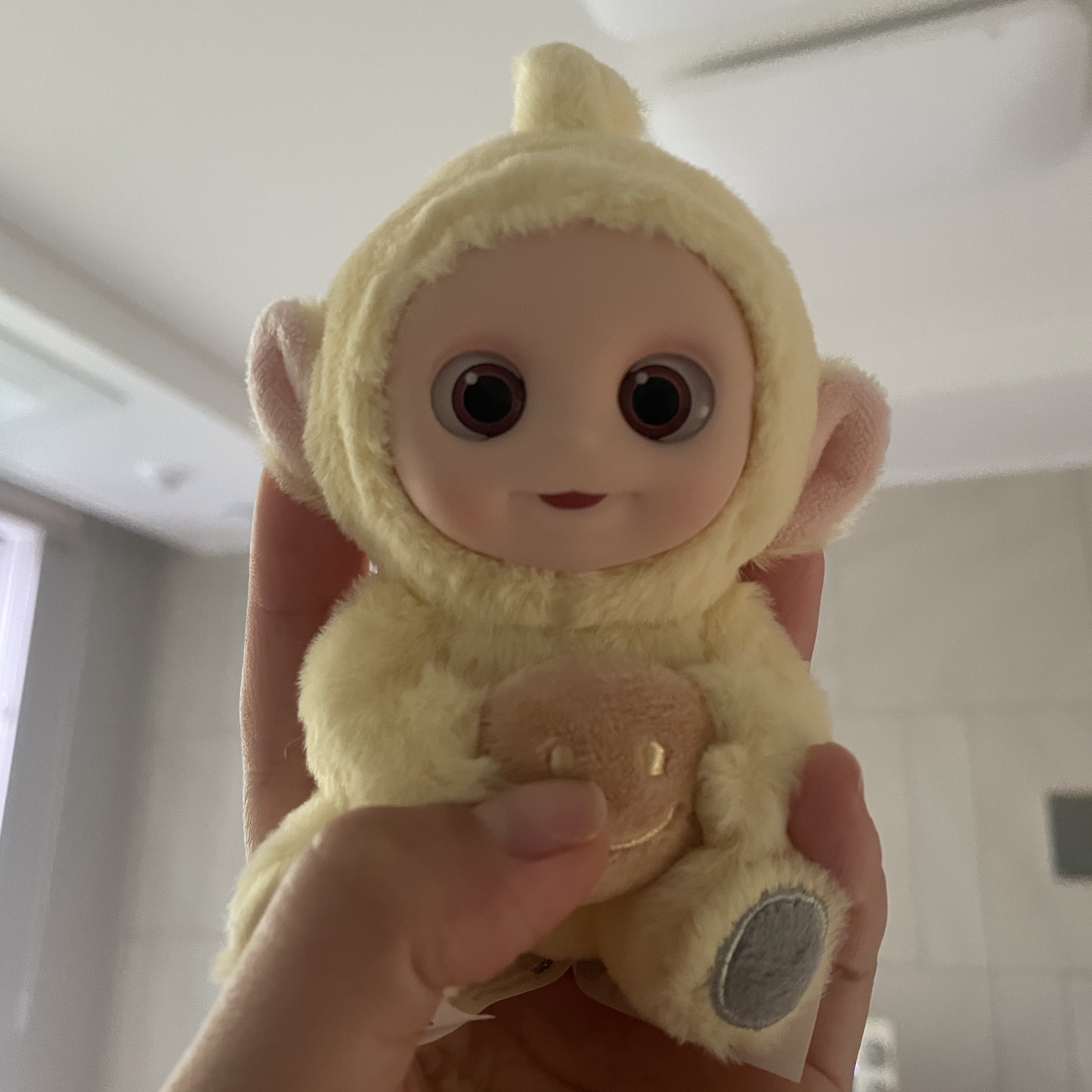 Pop Mart Teletubbies Say Hello Series Figures Sealed Case Laa Laa's Cheese Toast (Opened Case) 착용 스타일