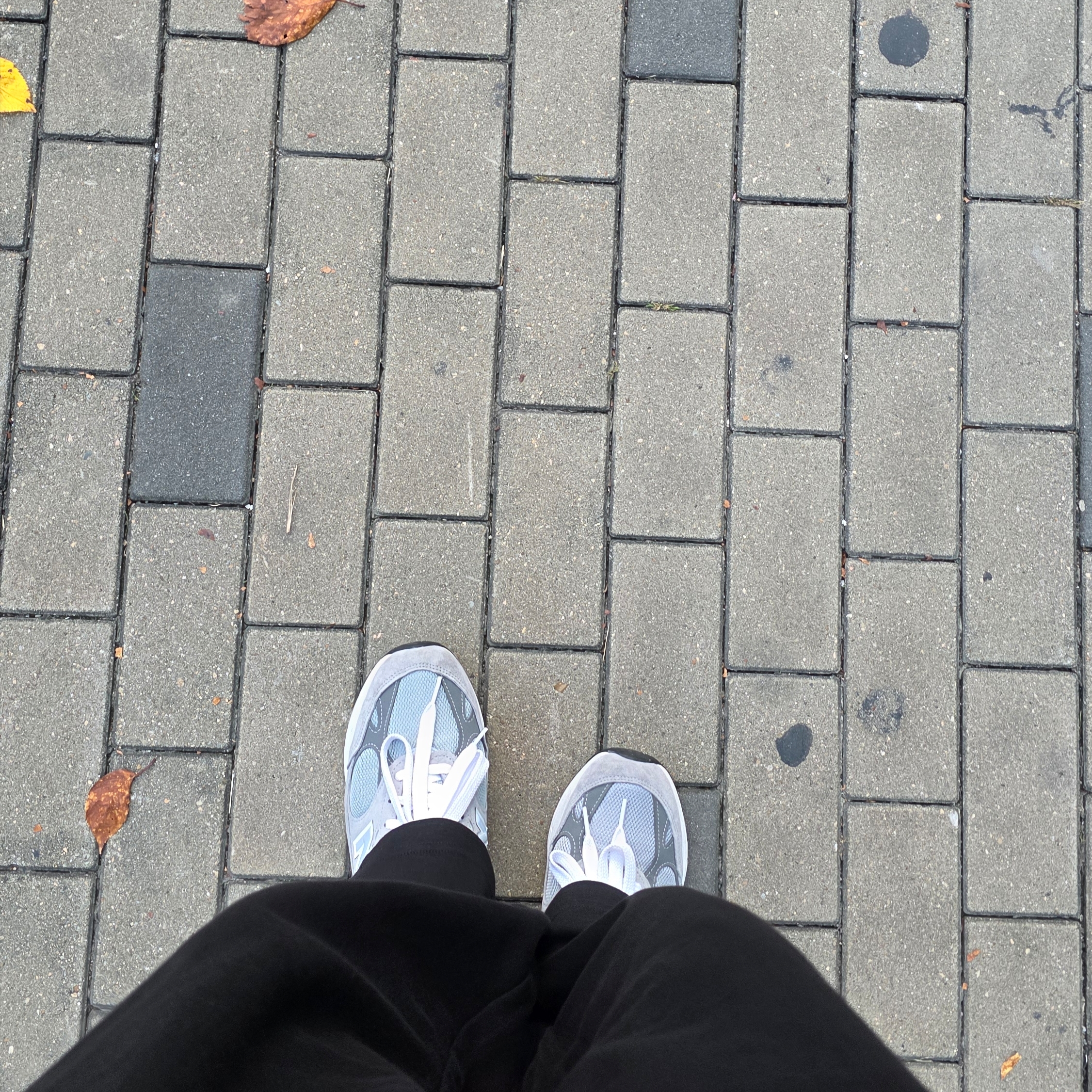 New Balance 993 Made in USA Grey - D Standard 착용 스타일