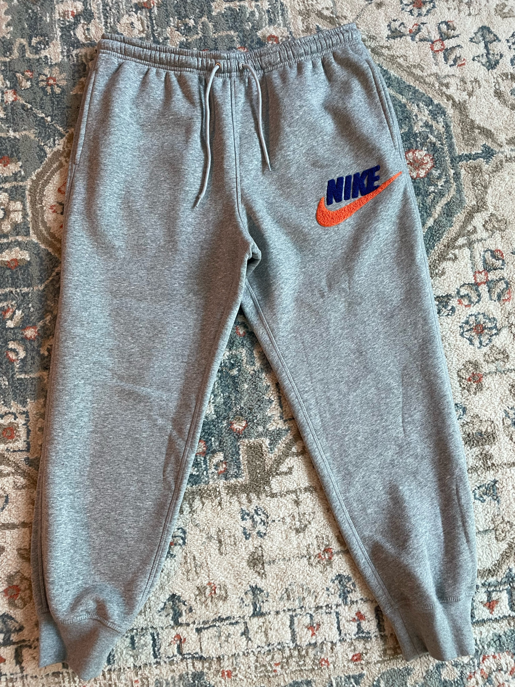 Nike Club Fleece Joggers Dark Grey Heather - Asia 착용 스타일 - 1