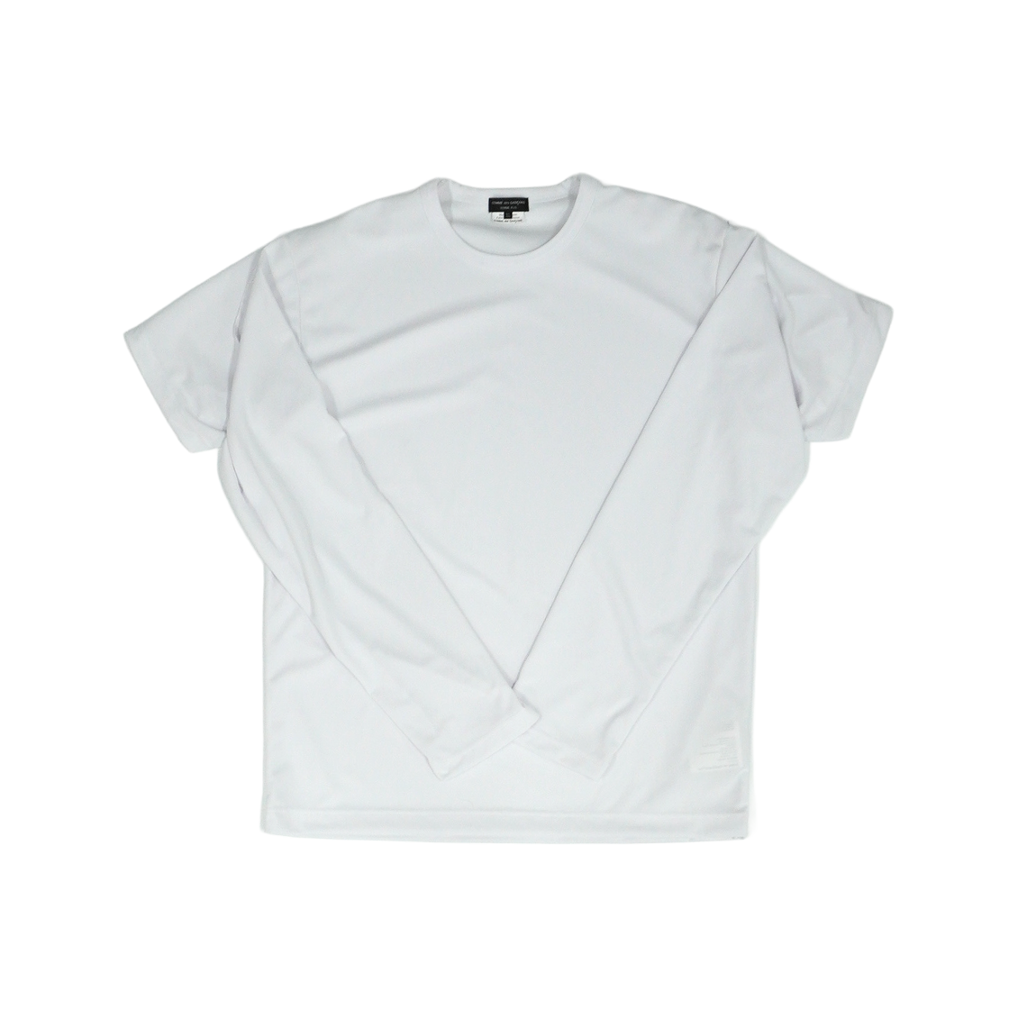 ITIEGBEOEQ24 Comme des Garcons White Layered Short Sleeve Long Sleeve T-Shirt