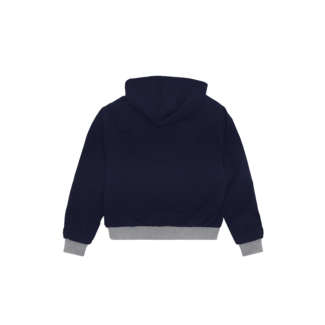 휴이 언발란스드 리버시블 후드집업 그레이/네이비(Huey Unbalanced Reversible Hoodie Zip-Up Grey/Navy) - 4