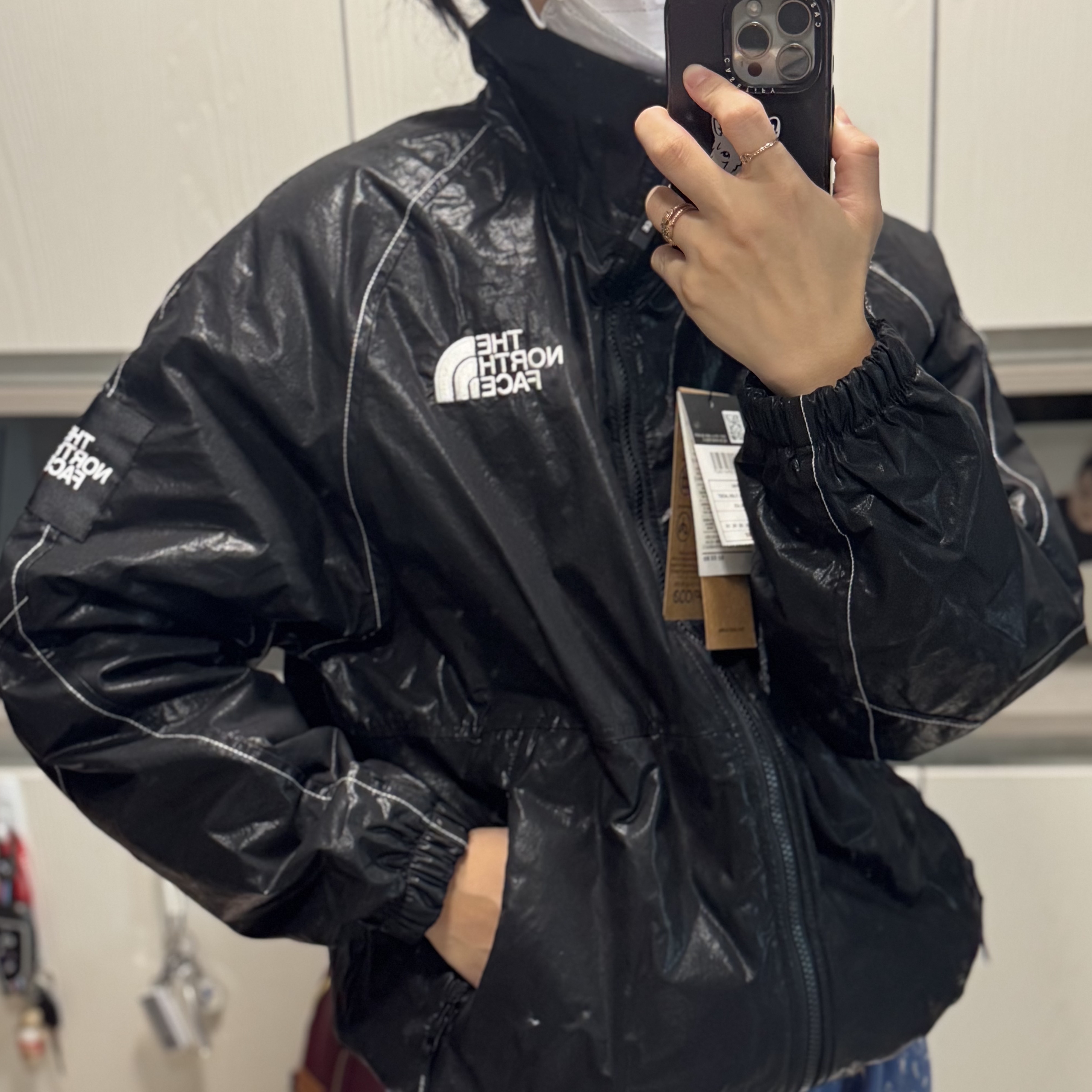 The North Face Olema Flash Jacket Black - 25FW 착용 스타일