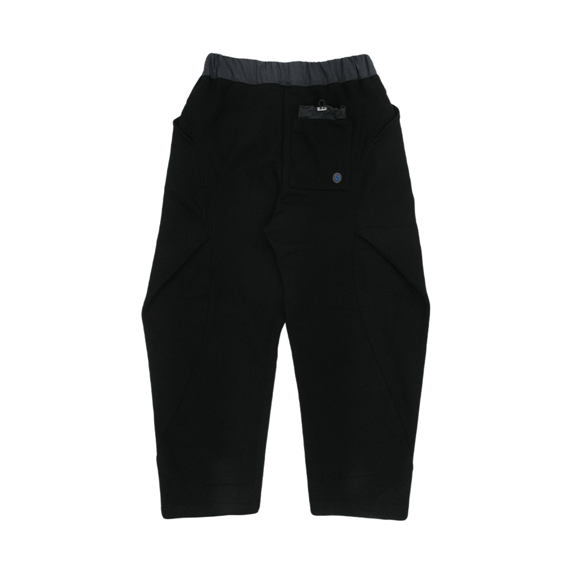 휴이 버튼플라이 커브드 스웻팬츠 블랙(Huey Button-Fly Curved Sweatpants Black) - 2