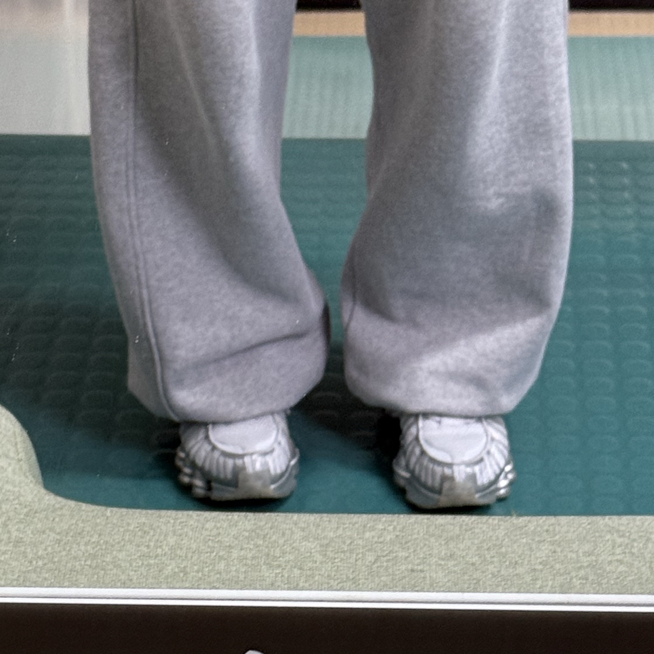 (W) Nike Shox TL Pure Platinum and Metallic Silver 착용 스타일