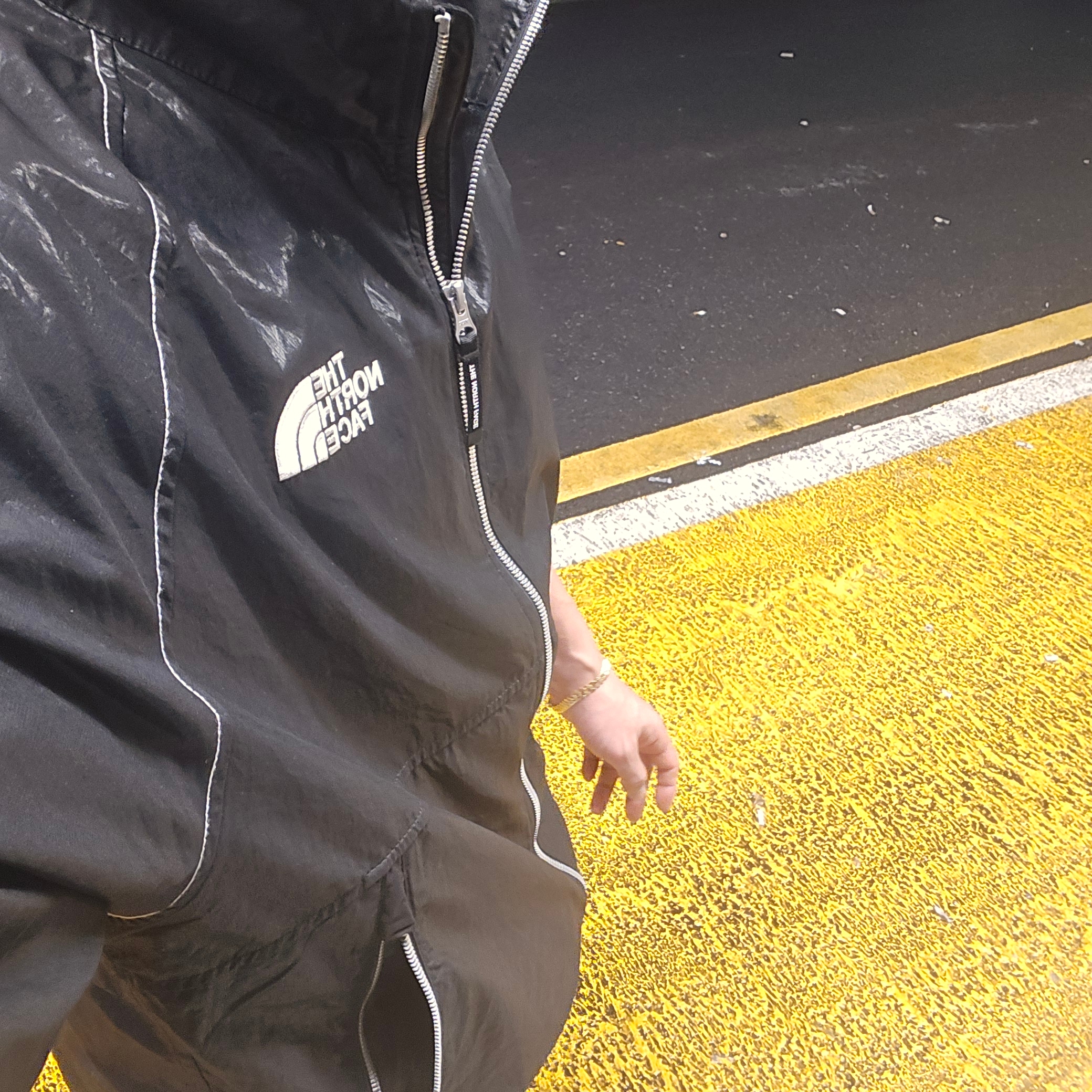 The North Face White Label Novelty Olema Jacket Black 착용 스타일