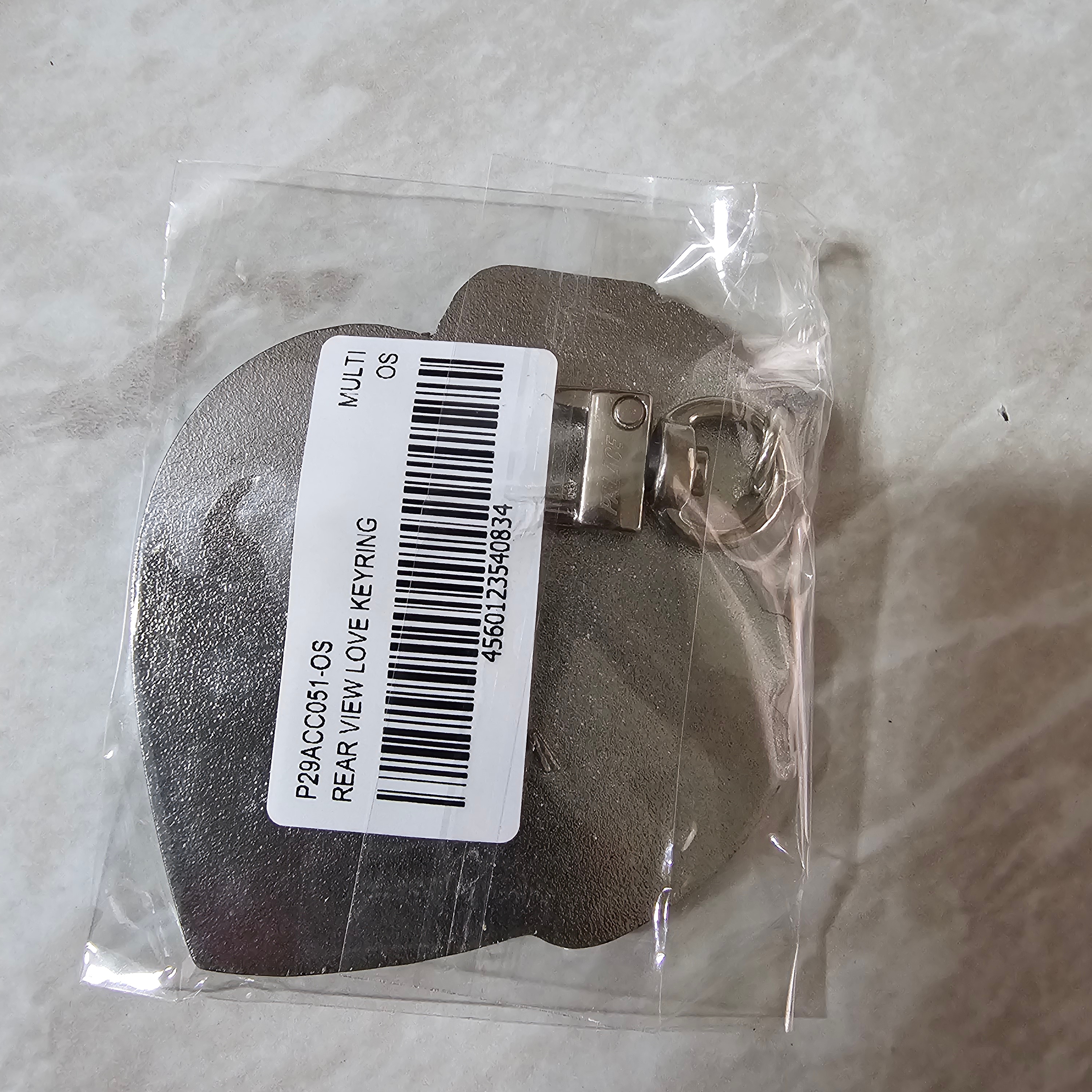 Palace Rear View Love Keyring Multi - 25FW 착용 스타일 - 2