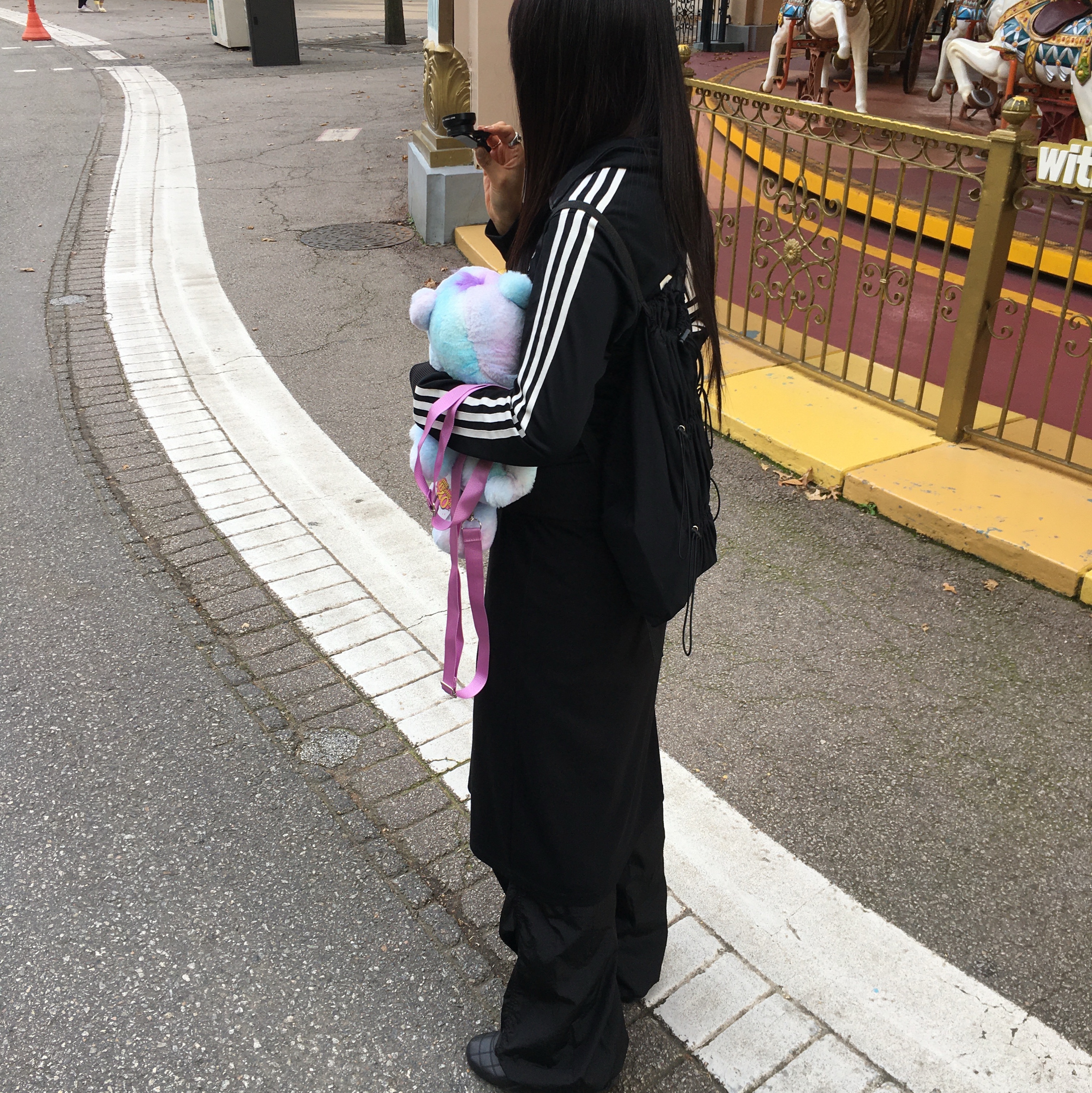 Adidas Adicolor Classics Firebird Track Top Black - KR Sizing, Adidas x Thug Club Adiracer Hi Core Black Silver Metallic 착용 스타일 - 2