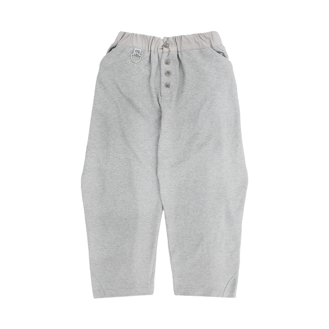 휴이 버튼플라이 커브드 스웻팬츠 그레이(Huey Button-Fly Curved Sweatpants Grey)