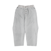 Huey Button-Fly Curved Sweatpants Grey