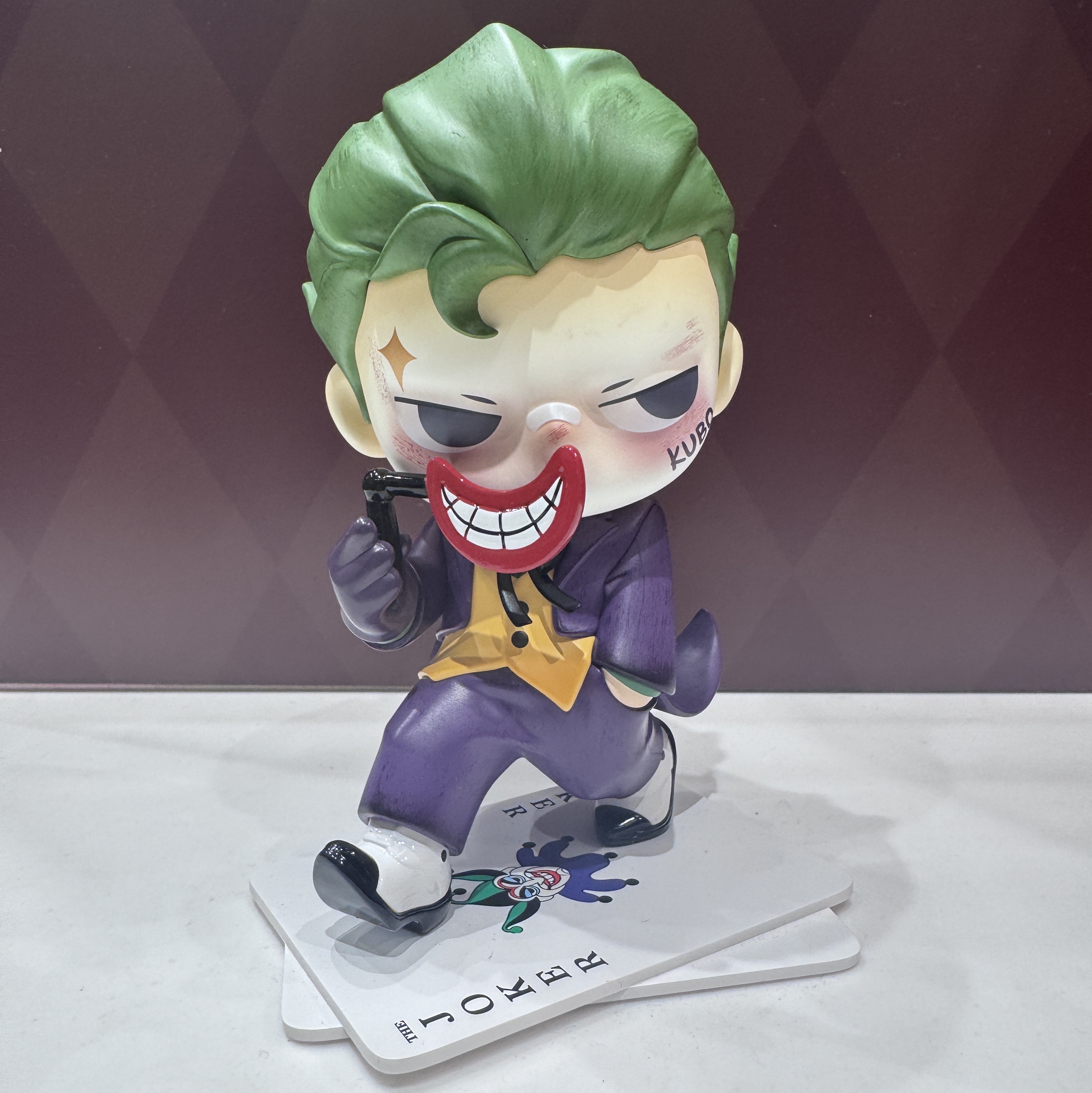 Pop Mart The Joker Kubo Figurine 착용 스타일