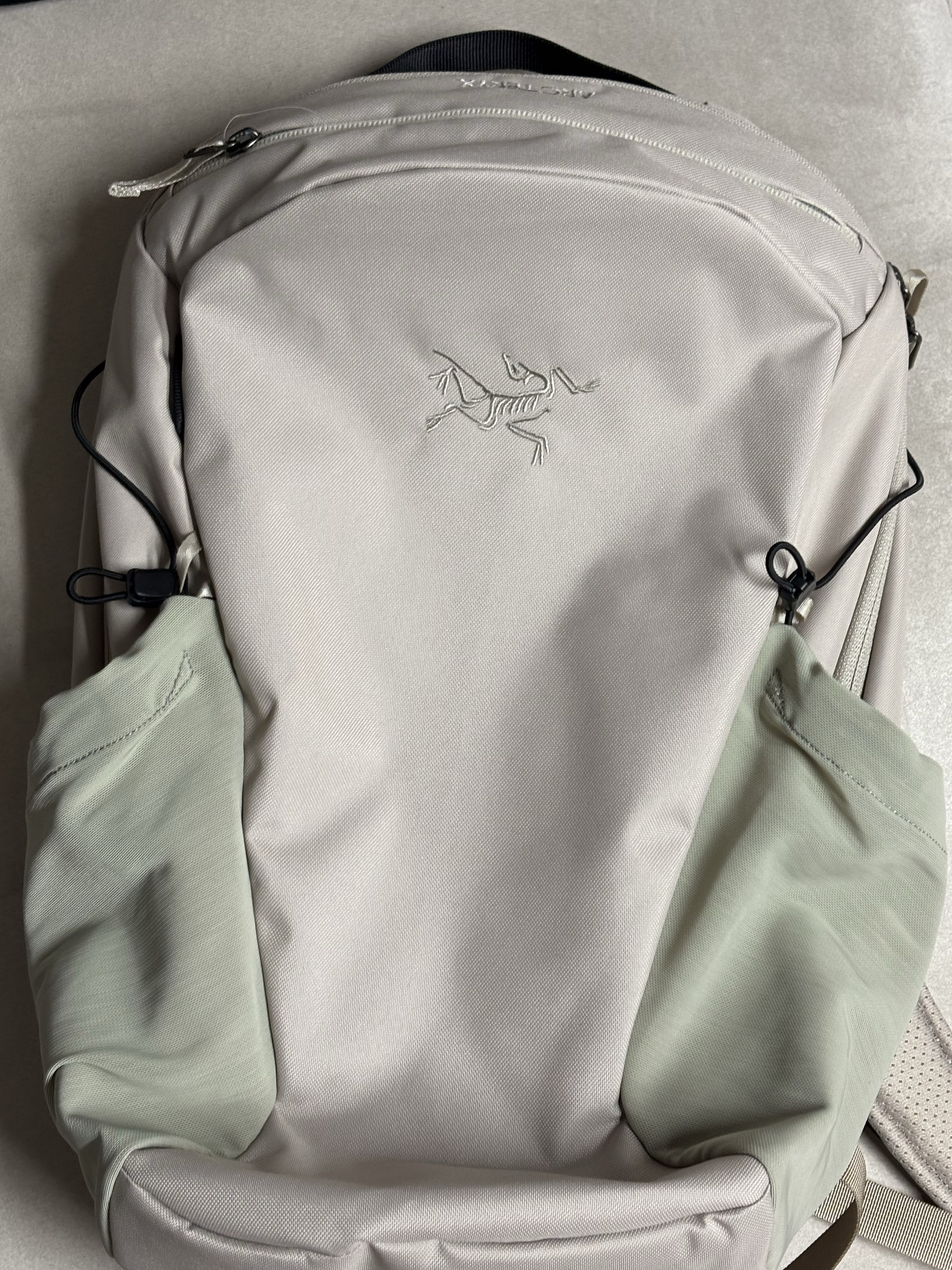 Arc'teryx Mantis 16 Backpack Rune 착용 스타일