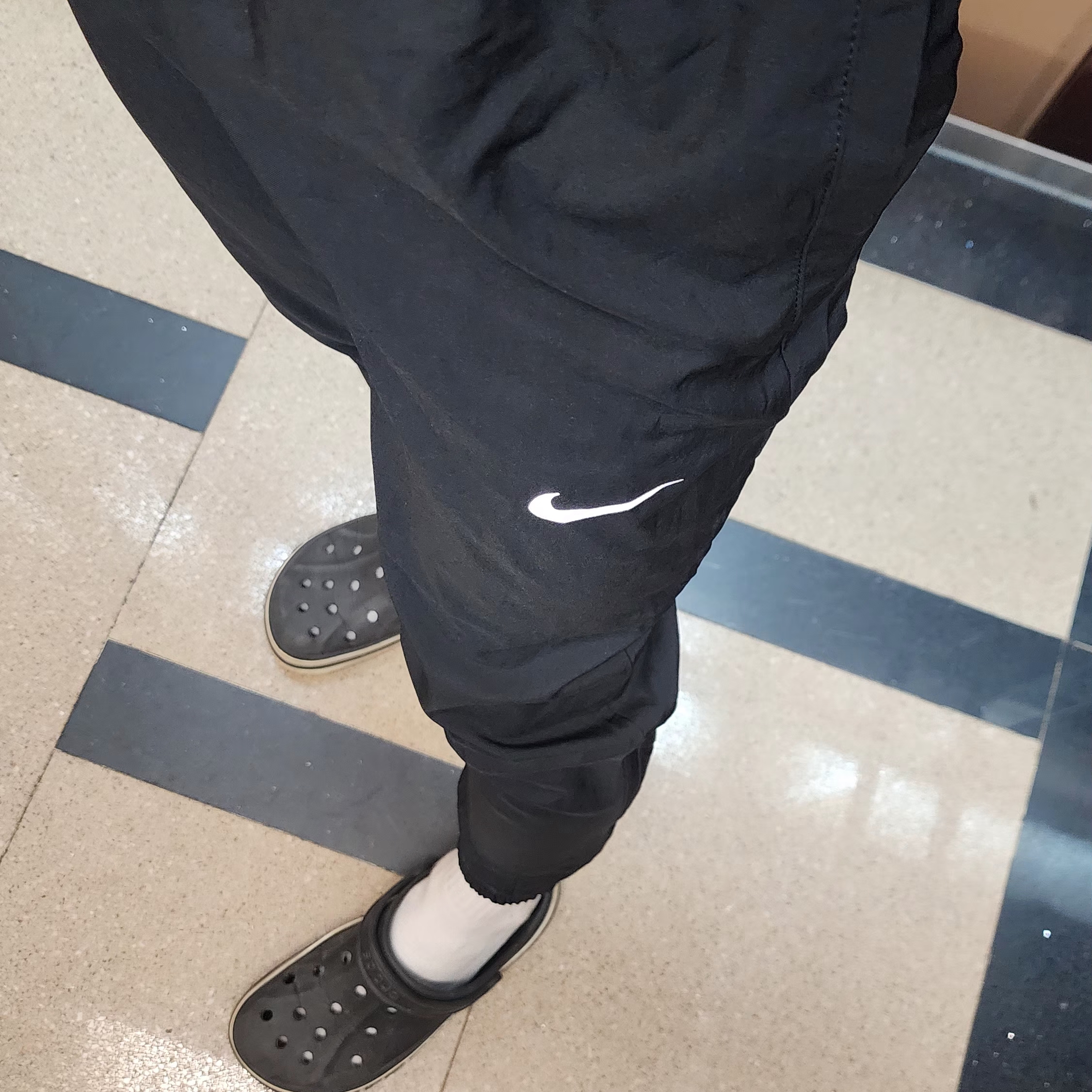 Nike Dri-Fit Challenger Woven Pants Black - Asia 착용 스타일