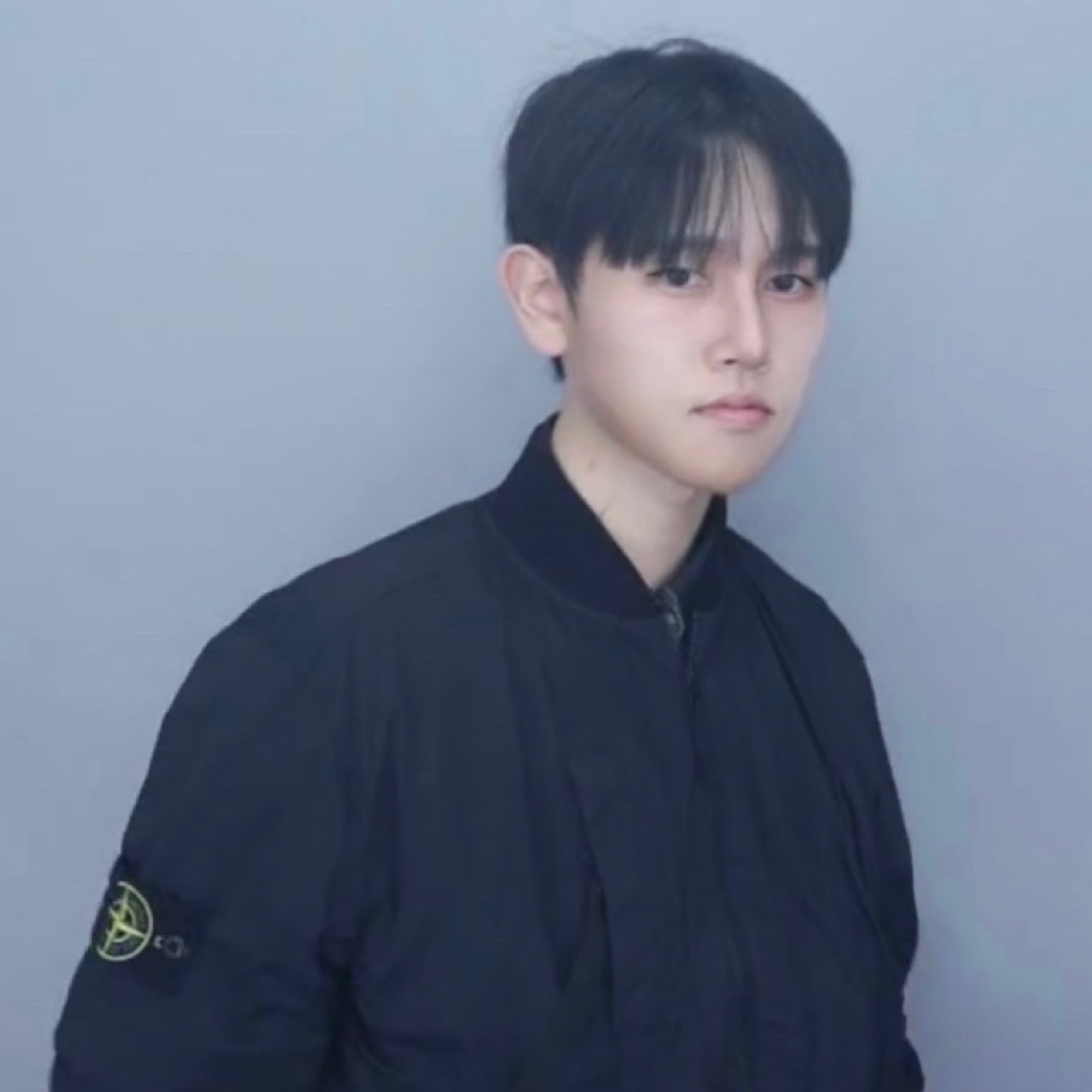 Stone Island 44431 Skin Touch Nylon TC Packable Bomber Jacket Black - 20SS 착용 스타일 - 2