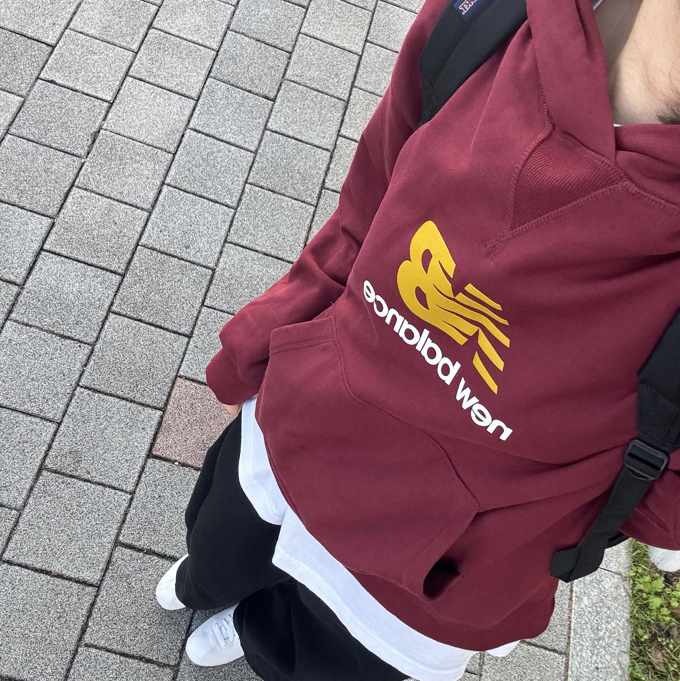 Nike Cortez White Black, Jansport Superbreak Backpack Black 착용 스타일