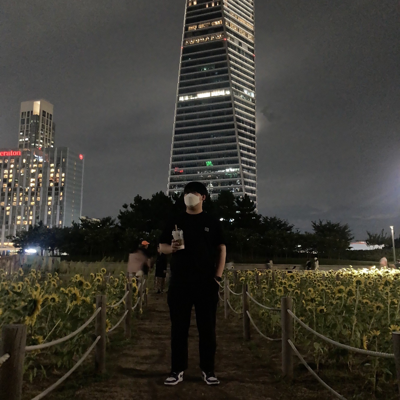 Wooyoungmi White Back Logo T-Shirt Black - 22FW, Jordan 1 Retro High OG Court Purple 2020 착용 스타일