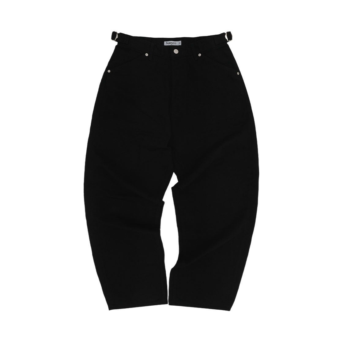 hycdbk Huey Curved Denim Black