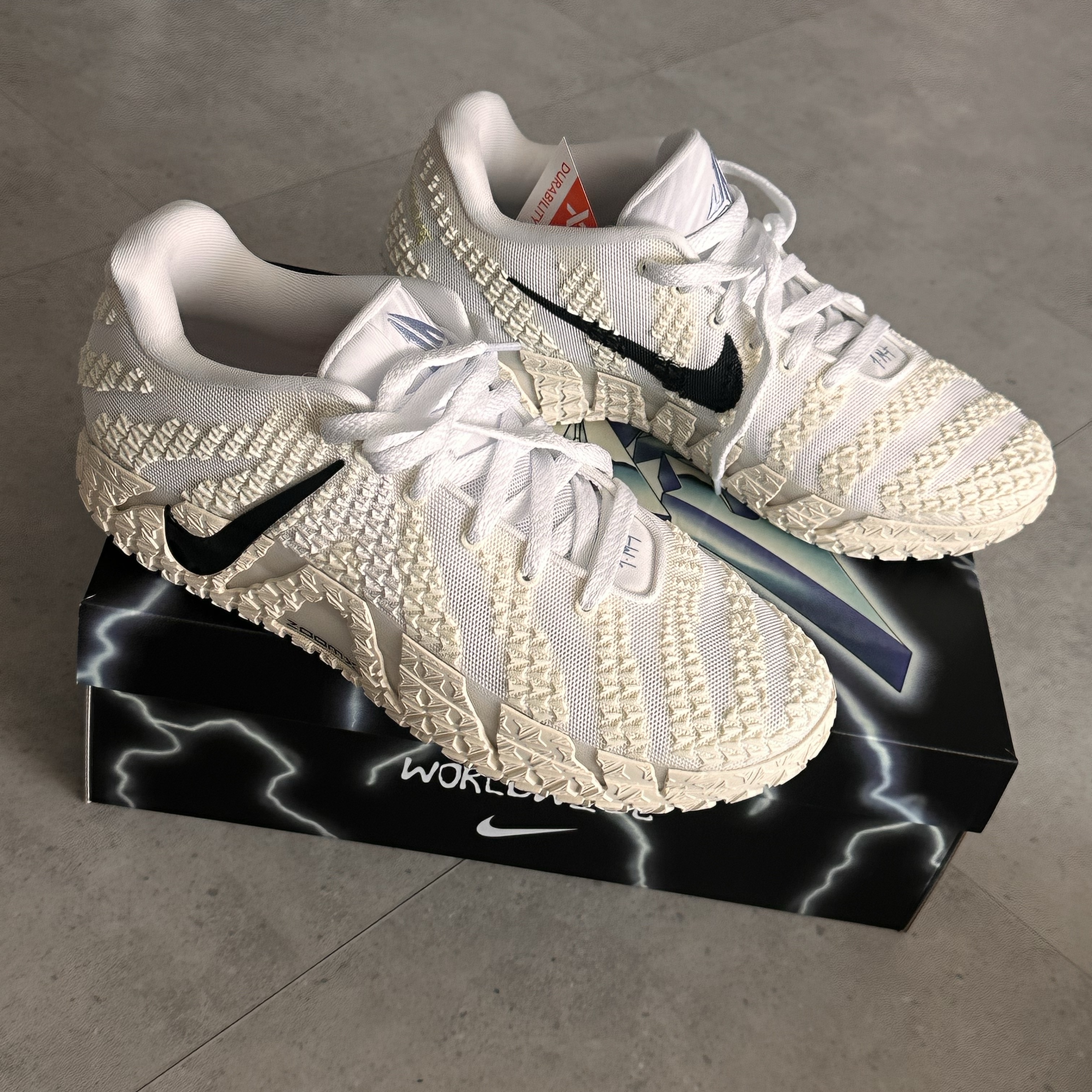 Nike Ja 3 EP White Black 착용 스타일