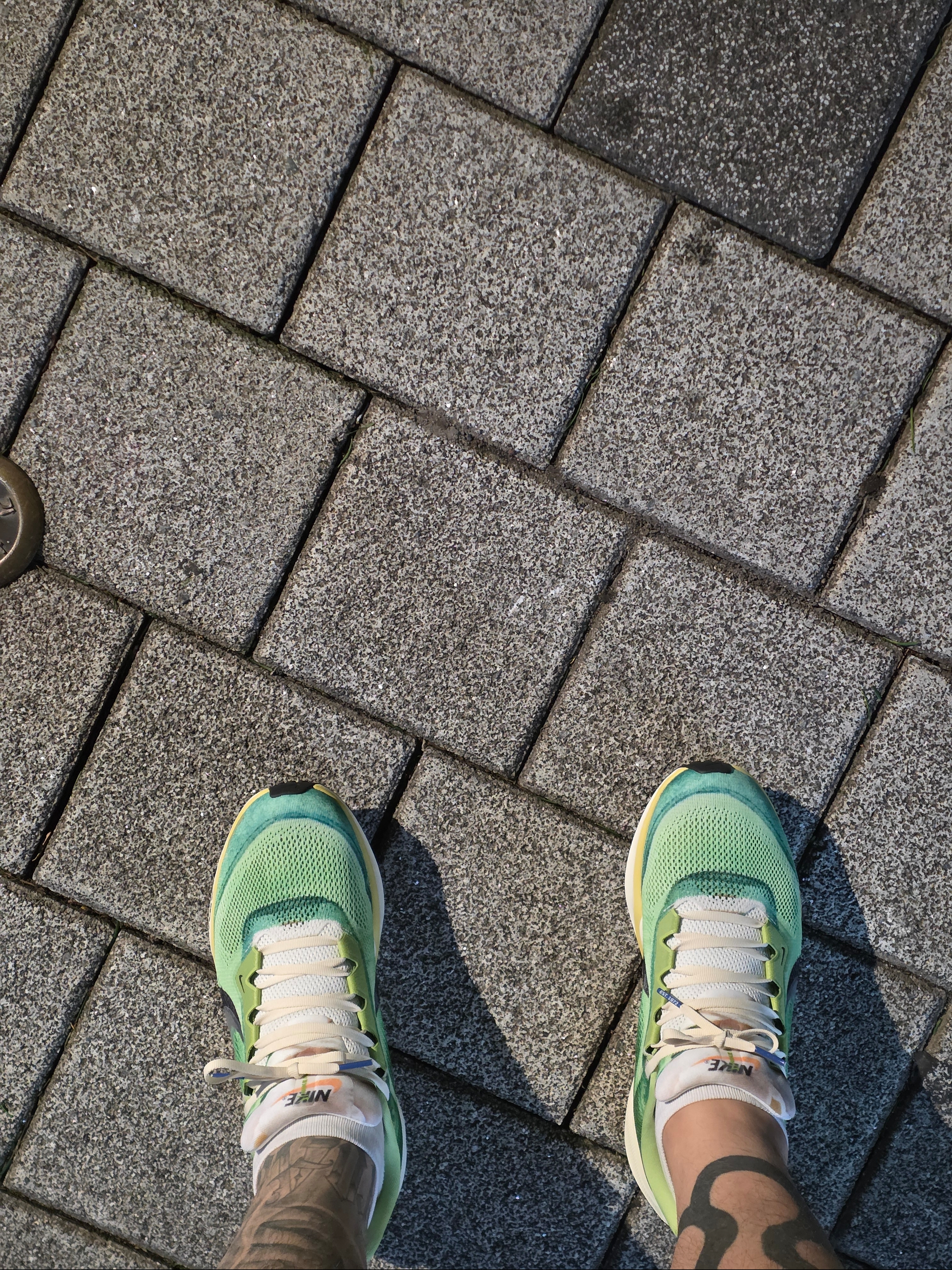 Nike Air Zoom Pegasus 41 Multi Color Vivid Green 착용 스타일