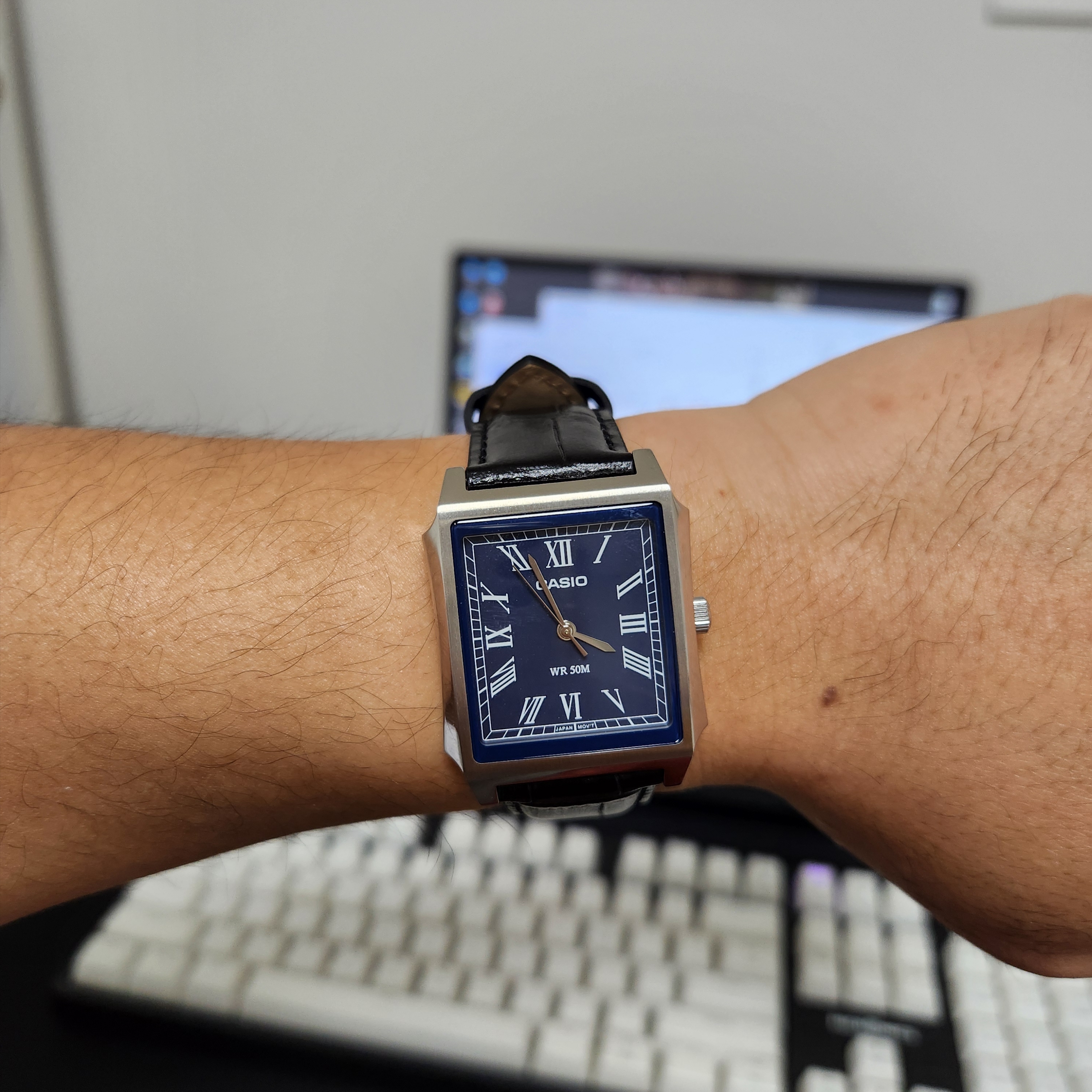 Casio MTP-B190L-2BV 착용 스타일
