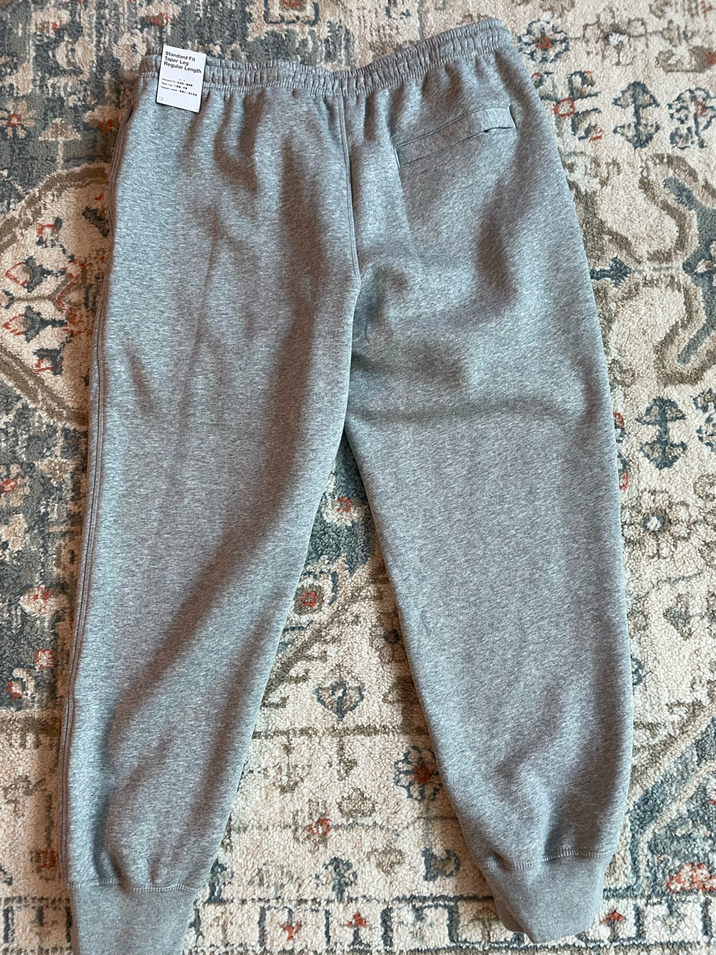 Nike Club Fleece Joggers Dark Grey Heather - Asia 착용 스타일 - 4