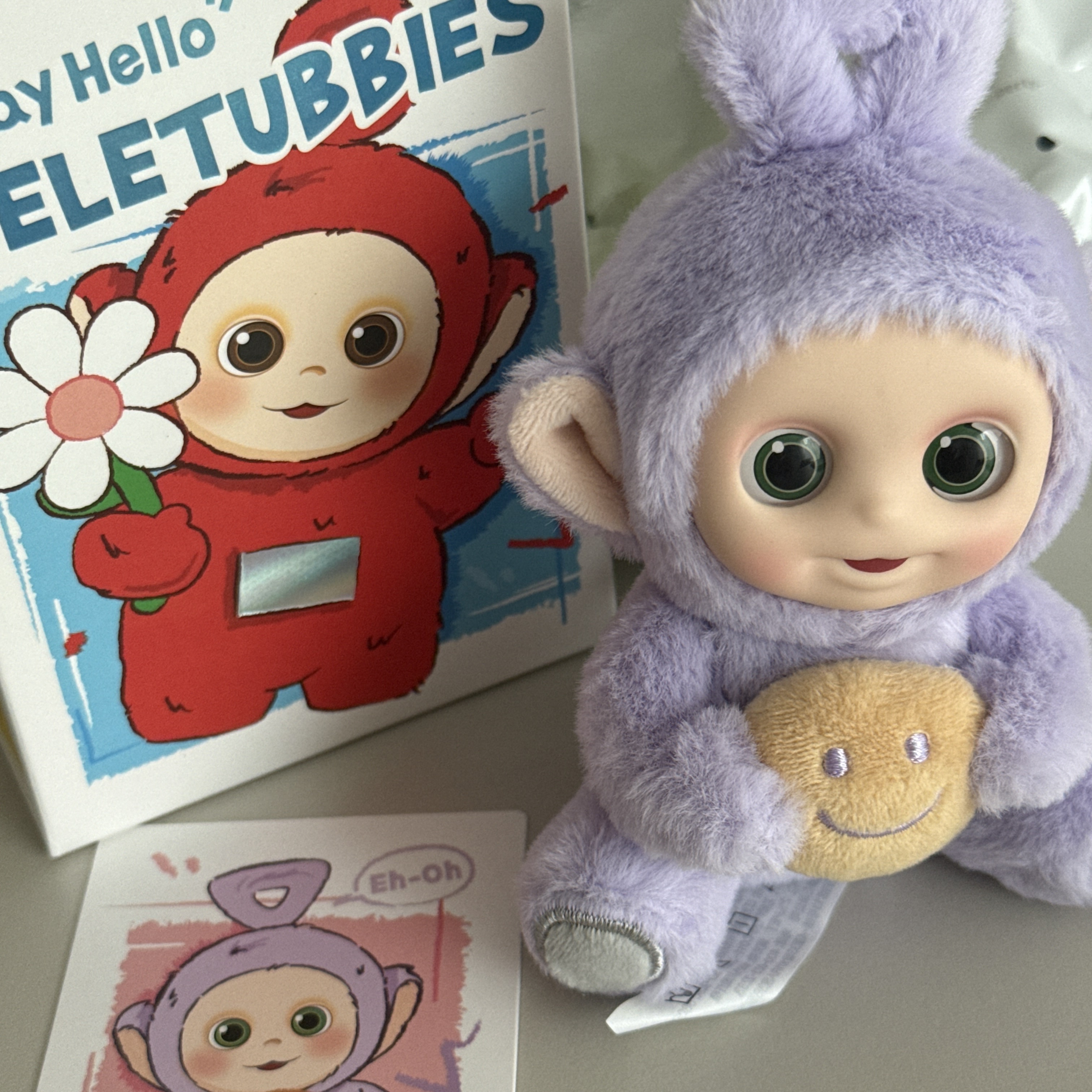 Pop Mart Teletubbies Say Hello Series Figures Sealed Case (1 Blind Box) 착용 스타일