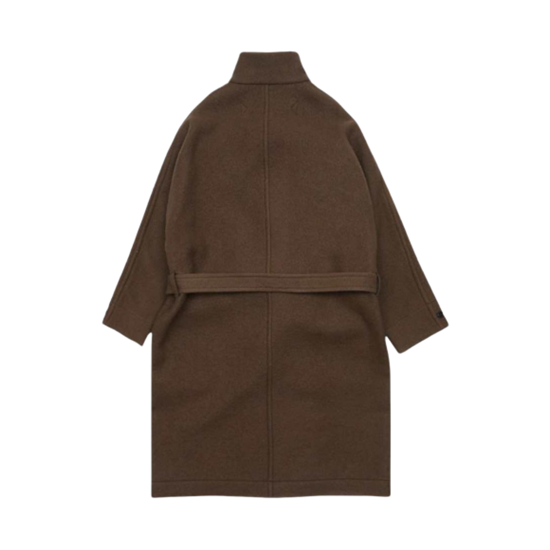 (W) 르메르 배스로브 더블 코트 올리브 브라운((W) Lemaire Bathrobe Double Coat Olive Brown) - 2
