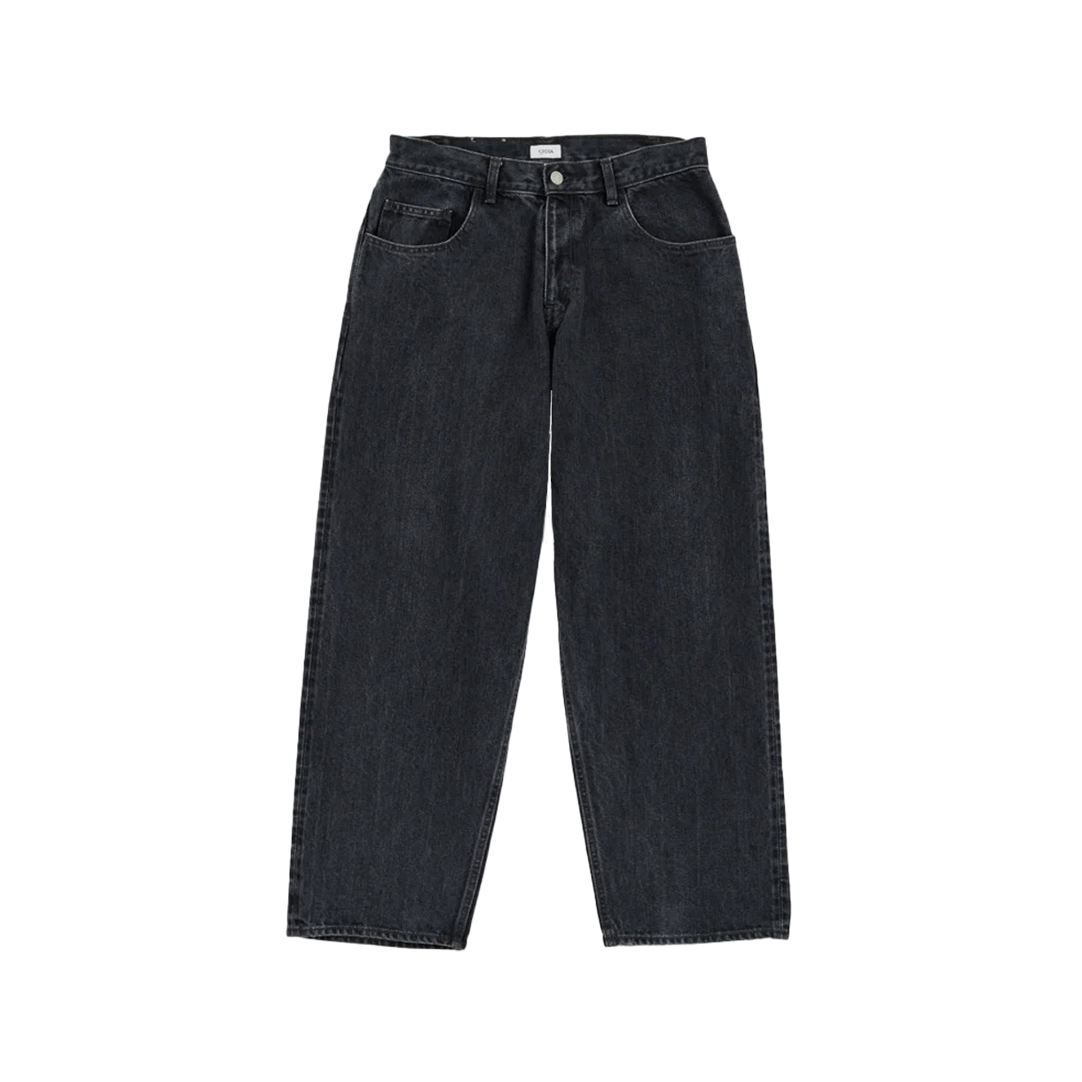KM5DPADCI08GY Ciota Baggy 5 Pocket Pants Medium Black - 25FW