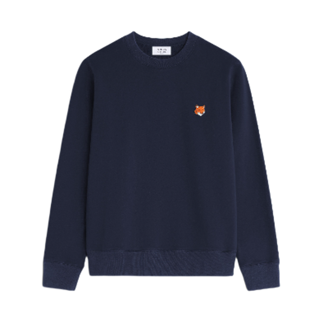 메종 키츠네 폭스 헤드 레귤러 스웨트셔츠 클래식 네이비(Maison Kitsune Fox Head Regular Sweatshirt Classic Navy)