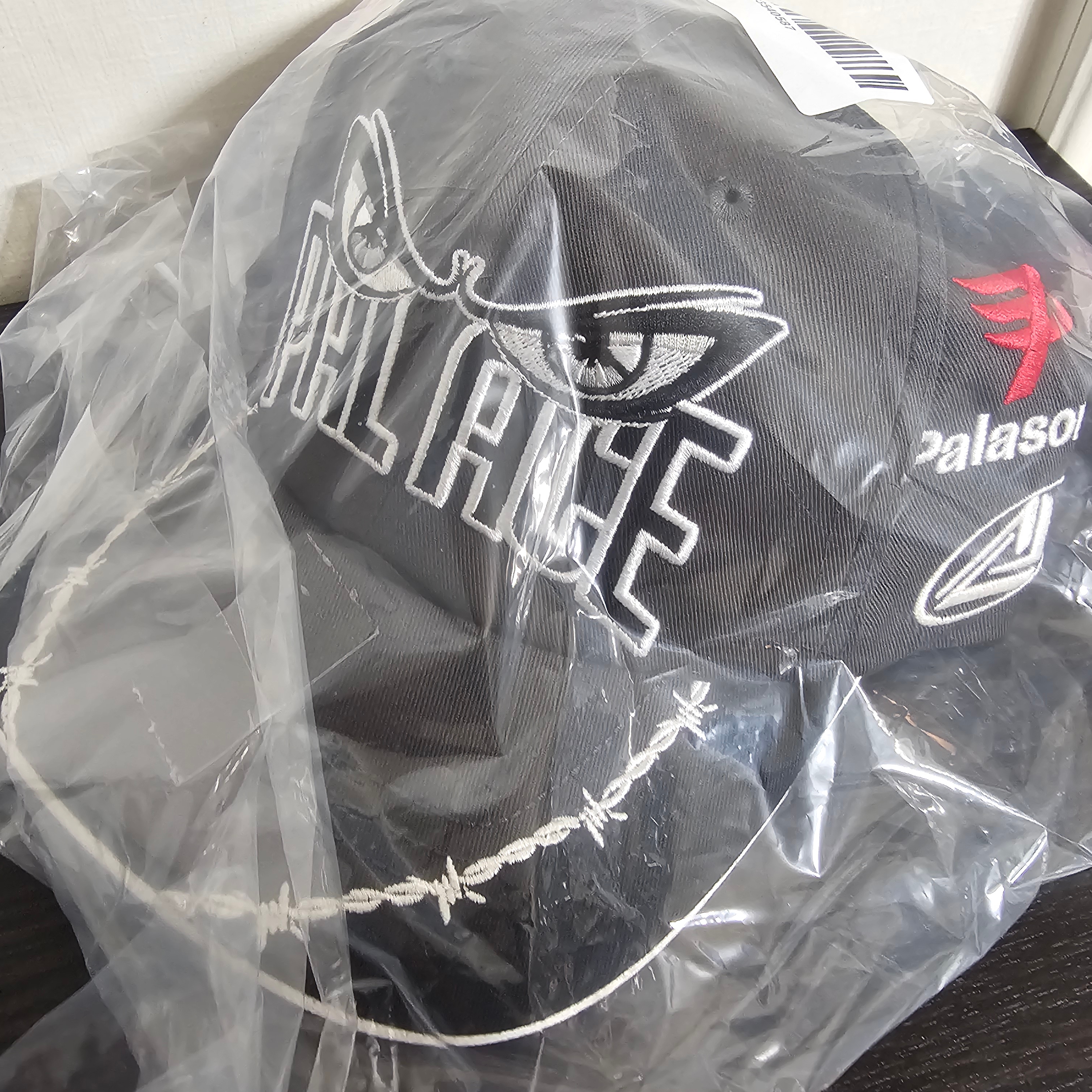 Palace Eyes 6-Panel Grey - 25FW 착용 스타일 - 1