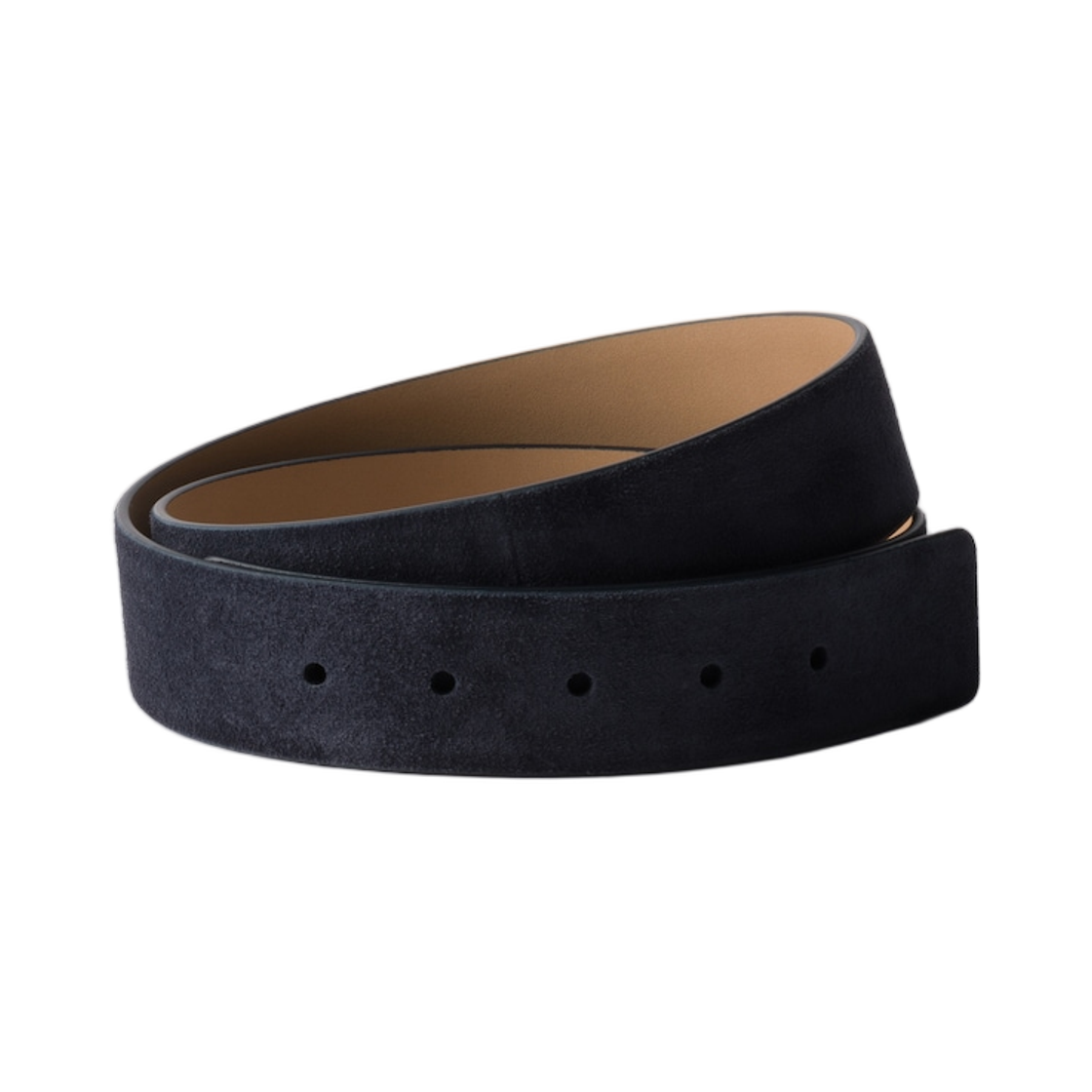 2CA004-054-F0008 Prada Suede Belt Strap Navy
