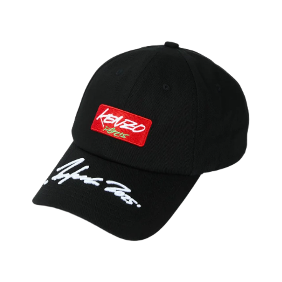 겐조 x 퓨추라 2000 코튼 자수 캡 블랙(Kenzo x Futura 2000 Embroidered Cap in Cotton Black) - 1