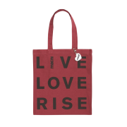 MACNI Llr Slogan Eco Bag Pink