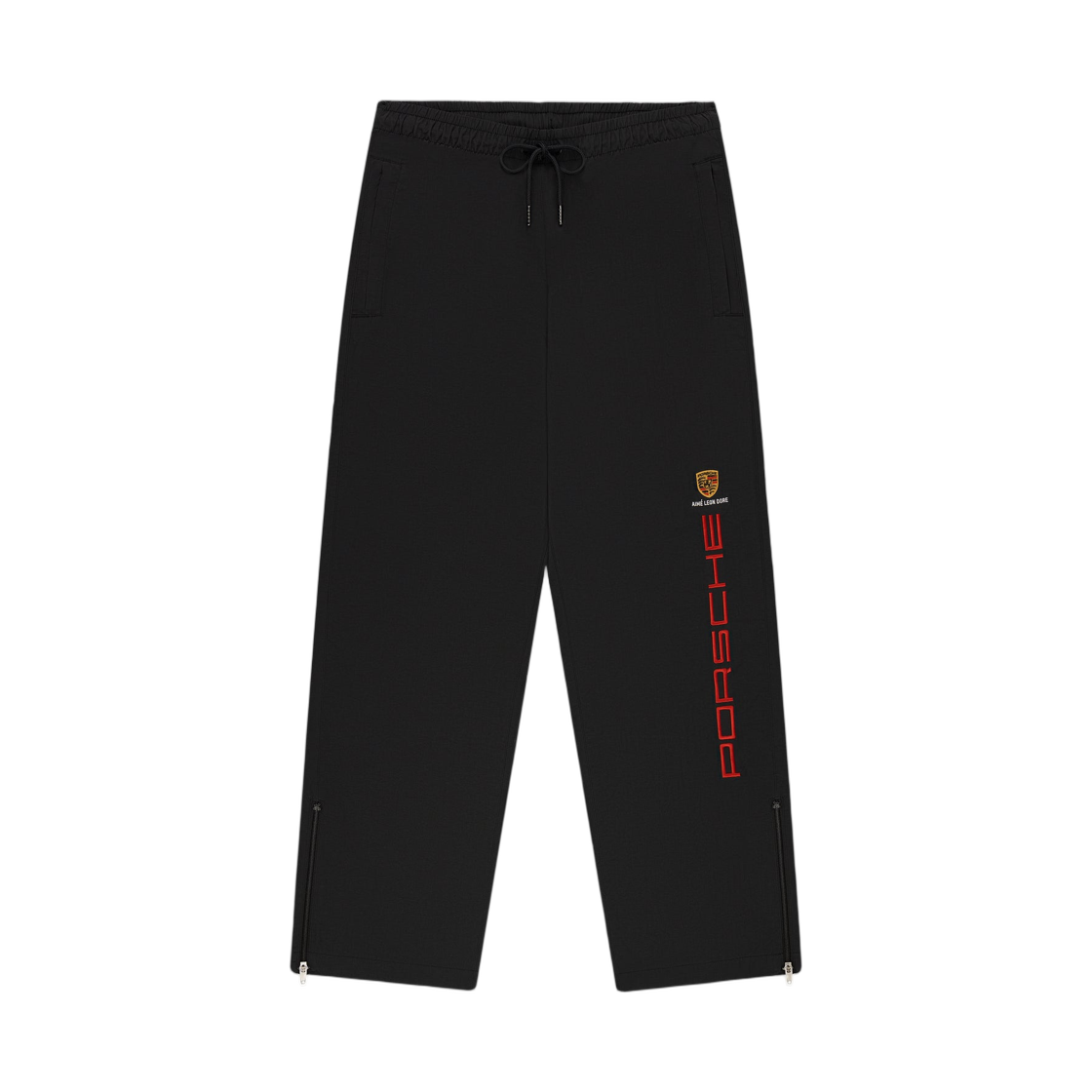- Aime Leon Dore x Porsche Nylon Track Pant Jet Black
