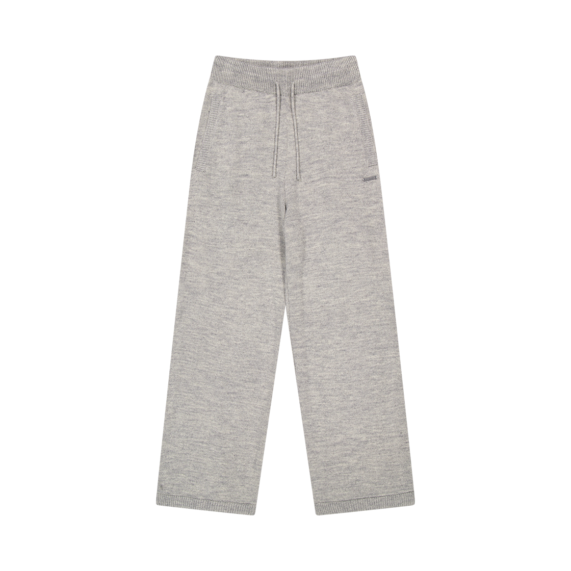 H253WOLKN06MGY HDEX Womens Knit Sweat Pants Melange Gray