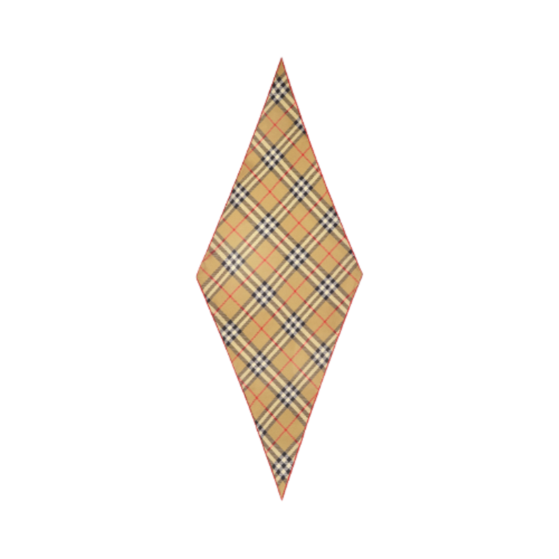버버리 체크 실크 스카프 샌드 베이지(Burberry Check Silk Scarf Sand Beige)