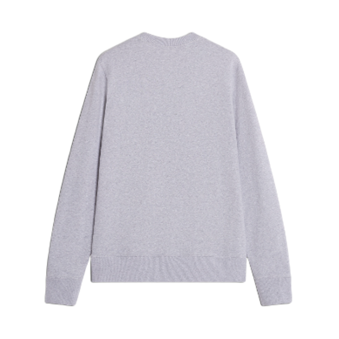 메종 키츠네 폭스 헤드 레귤러 스웨트셔츠 라이트 그레이 멜란지(Maison Kitsune Fox Head Regular Sweatshirt Light Grey Melange) - 2