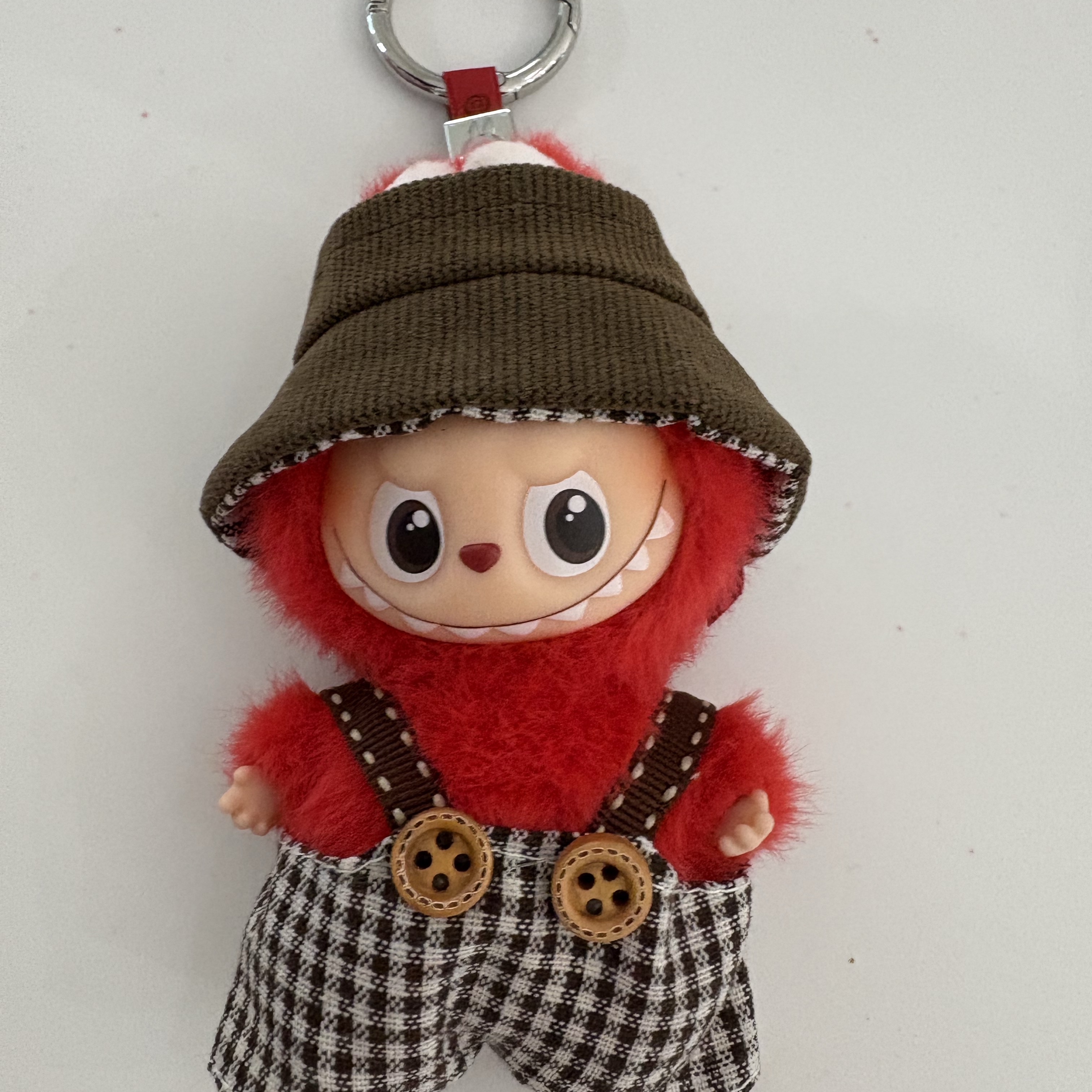 Pop Mart Labubu The Monsters Pin For Love Series Vinyl Plush Pendant Sealed Case (N-Z) (1 Blind Box) 착용 스타일 - 1