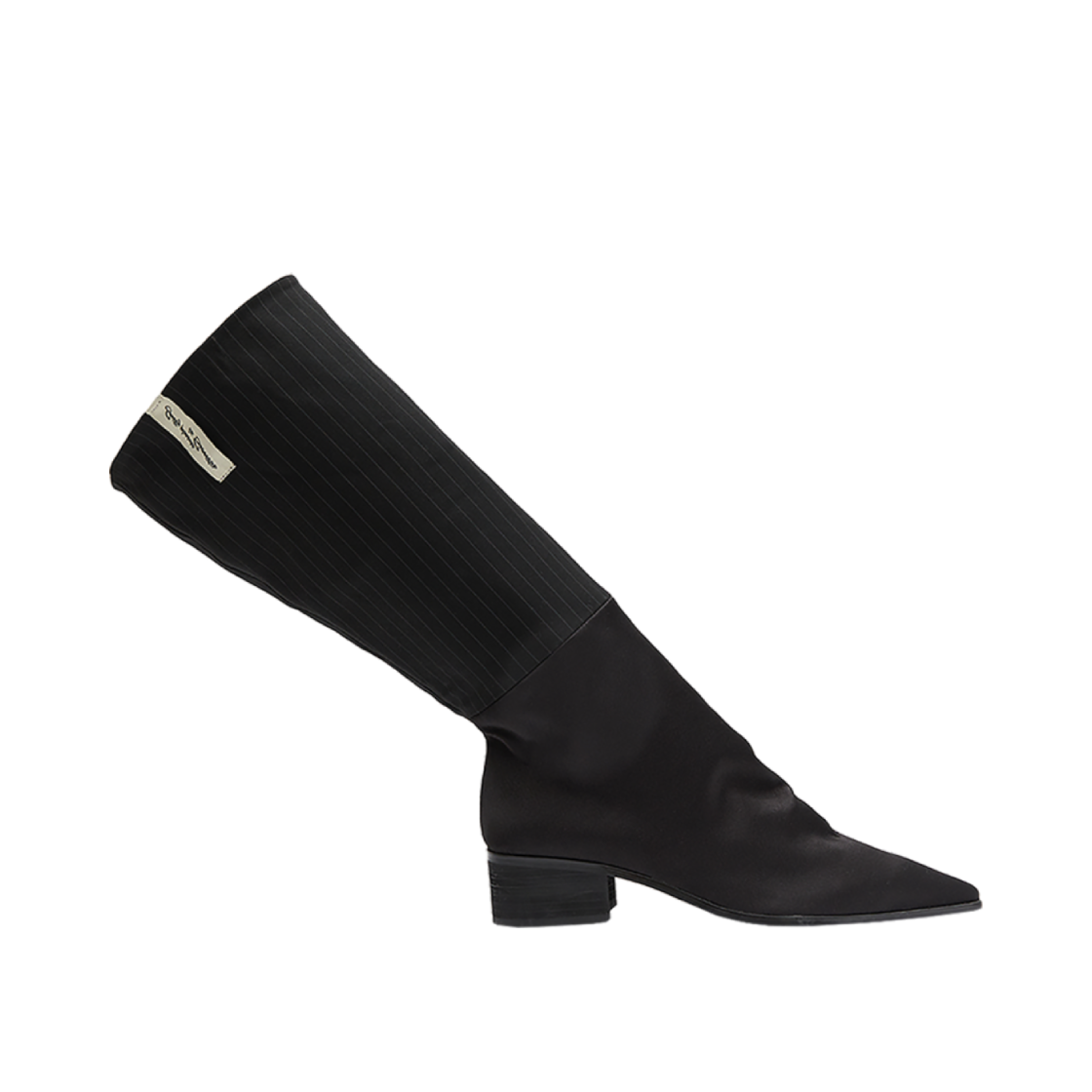 네거티브쓰리 우먼 키메라 부츠 24 스트라이프드 블랙(NegativeThree Women Kimera Boots 24 Striped Black)