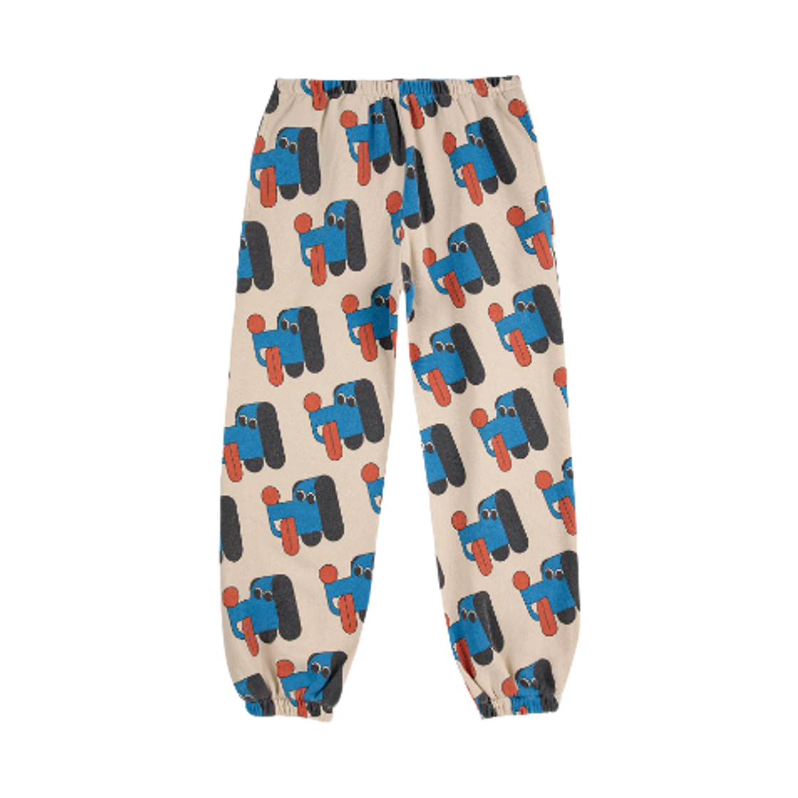 (키즈) 보보쇼즈 도기 메이트 올 오버 조깅 오프 화이트((Kids) Bobo Choses Doggy Mate All Over Joggings Off White) - 1