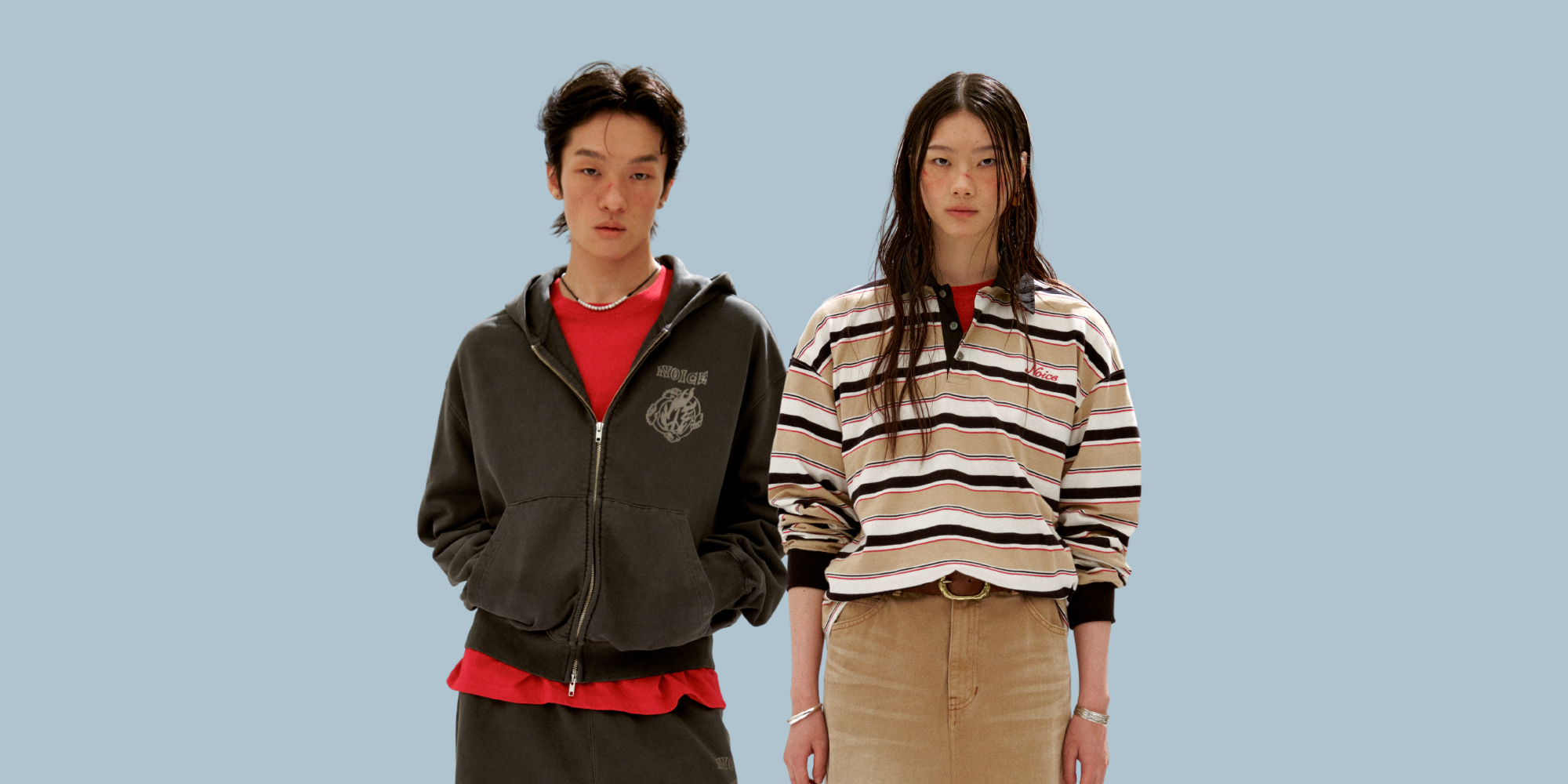 NOICE X VERDY VICK T-SHIRT - CHARCOAL M NOICE X VERDY VICK T-SHIRT