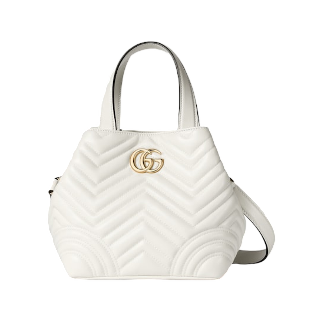 847386-AAFA1-9050 Gucci Betty Small Tote Bag White