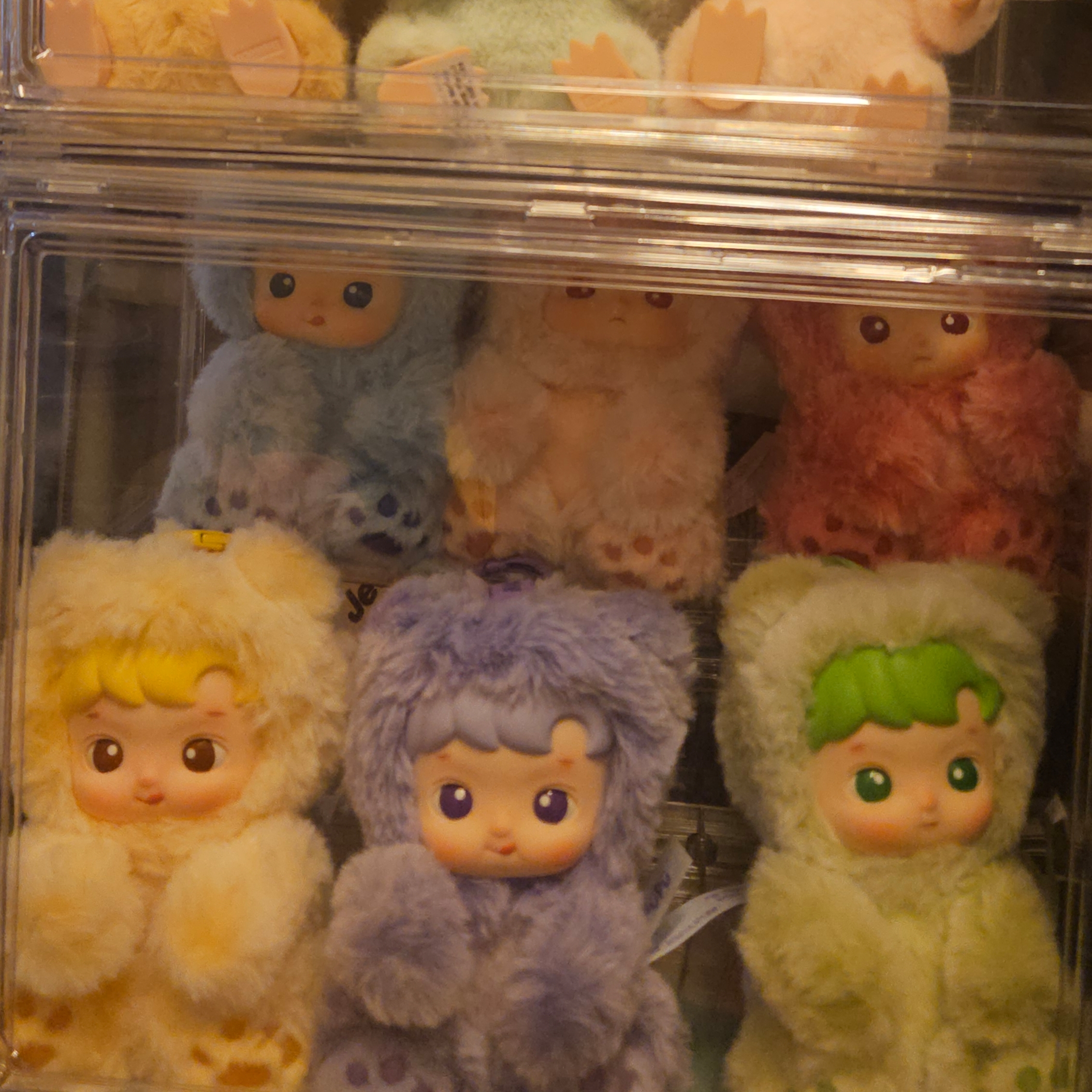 Pop Mart Hacipupu Gummy Bear Series Vinyl Plush Pendant (6 Blind Boxes) 착용 스타일 - 1