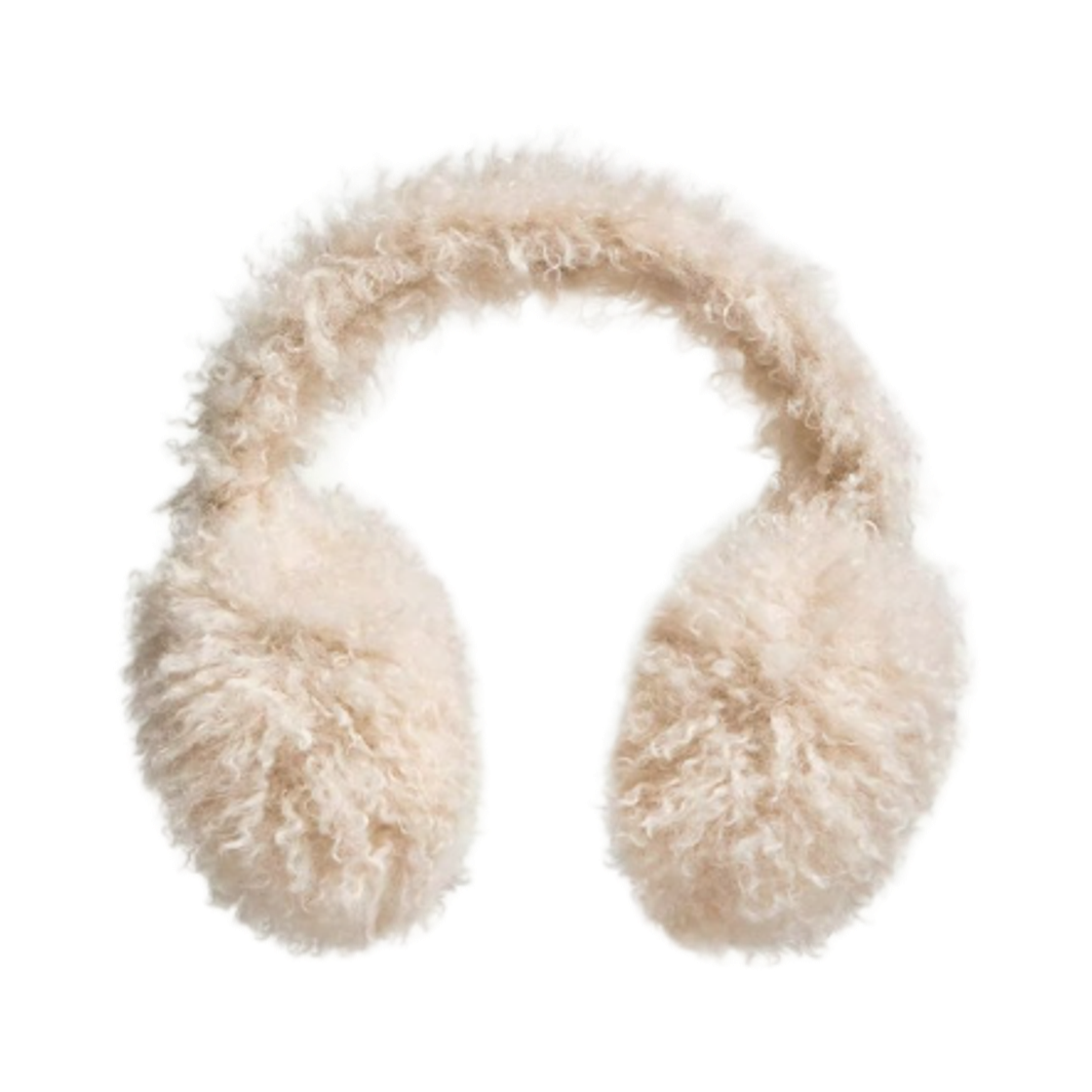 K2-093-3B00055-89B4G-21I (W) Moncler Padded Teddy Earmuff Light Beige - 25FW