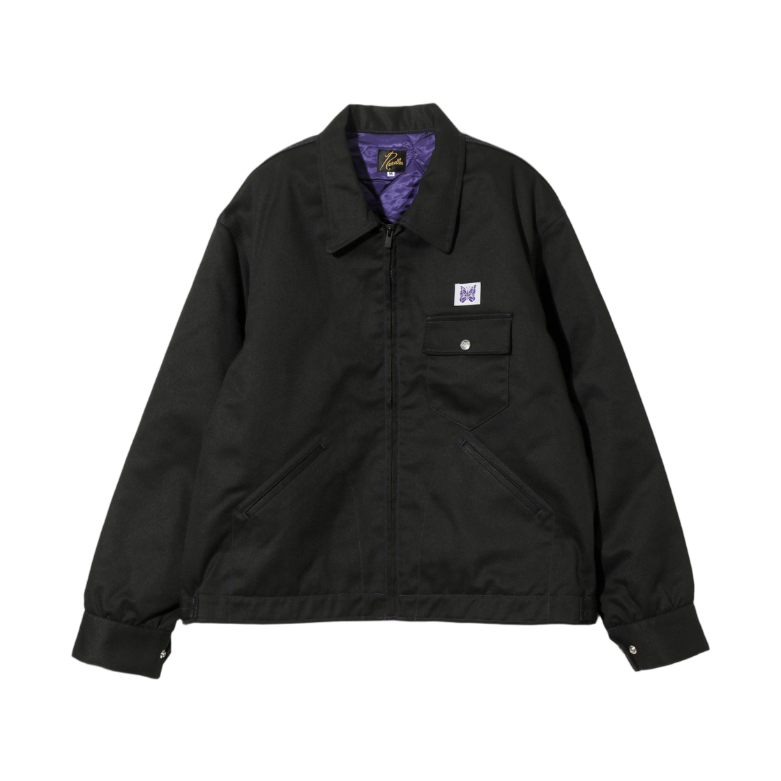 RW211C Needles Work Jacket PE/C Twill Black