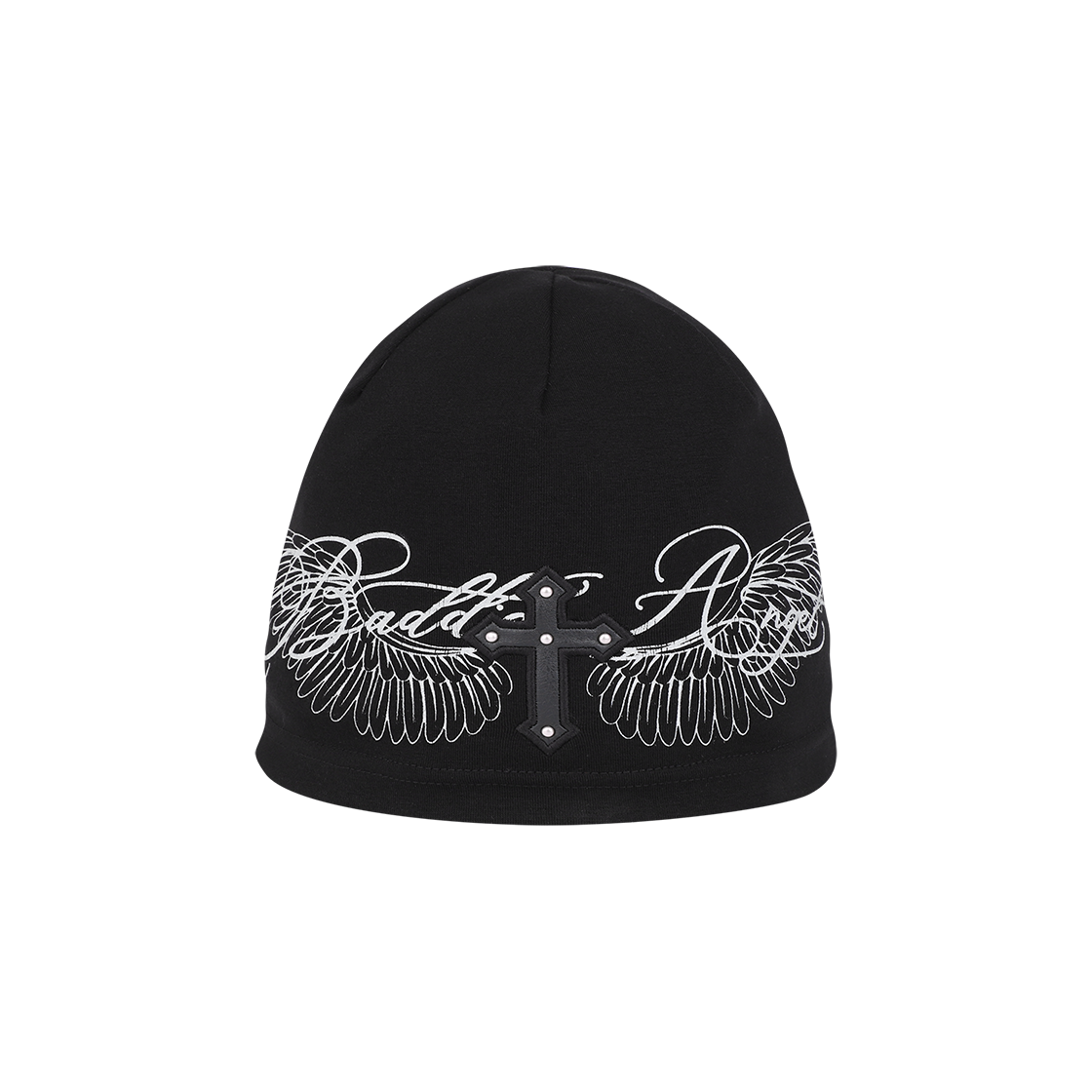 25NNFWEHTF005BK NIIER NOR Baddie Angel Cross Beanie Black