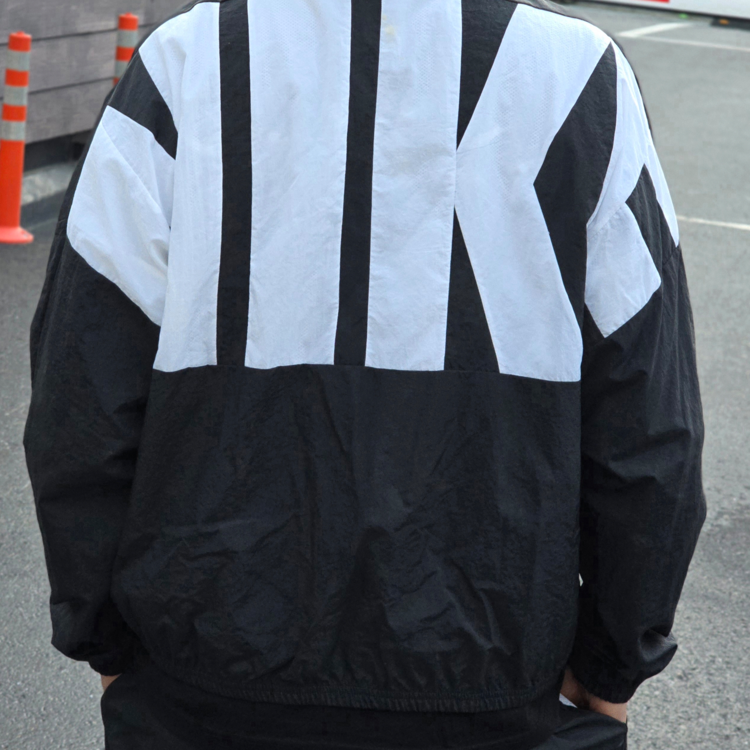Nike Starting Five Jacket Black - US/EU, Nike Starting Five Jacket Black - Asia 착용 스타일 - 2