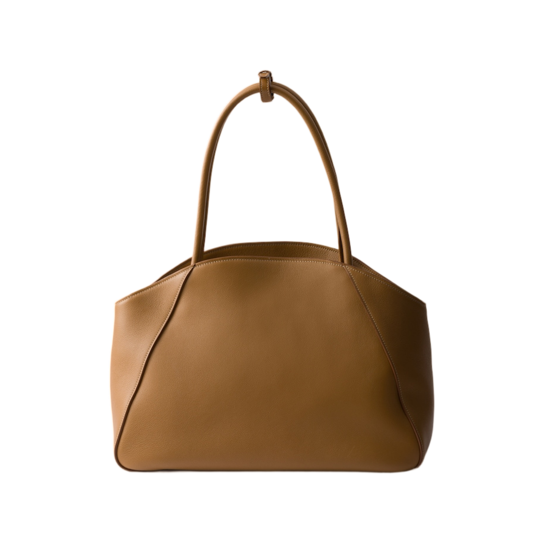 프라다 라지 레더 토트백 카라멜(Prada Large Leather Tote Bag Caramel) - 2