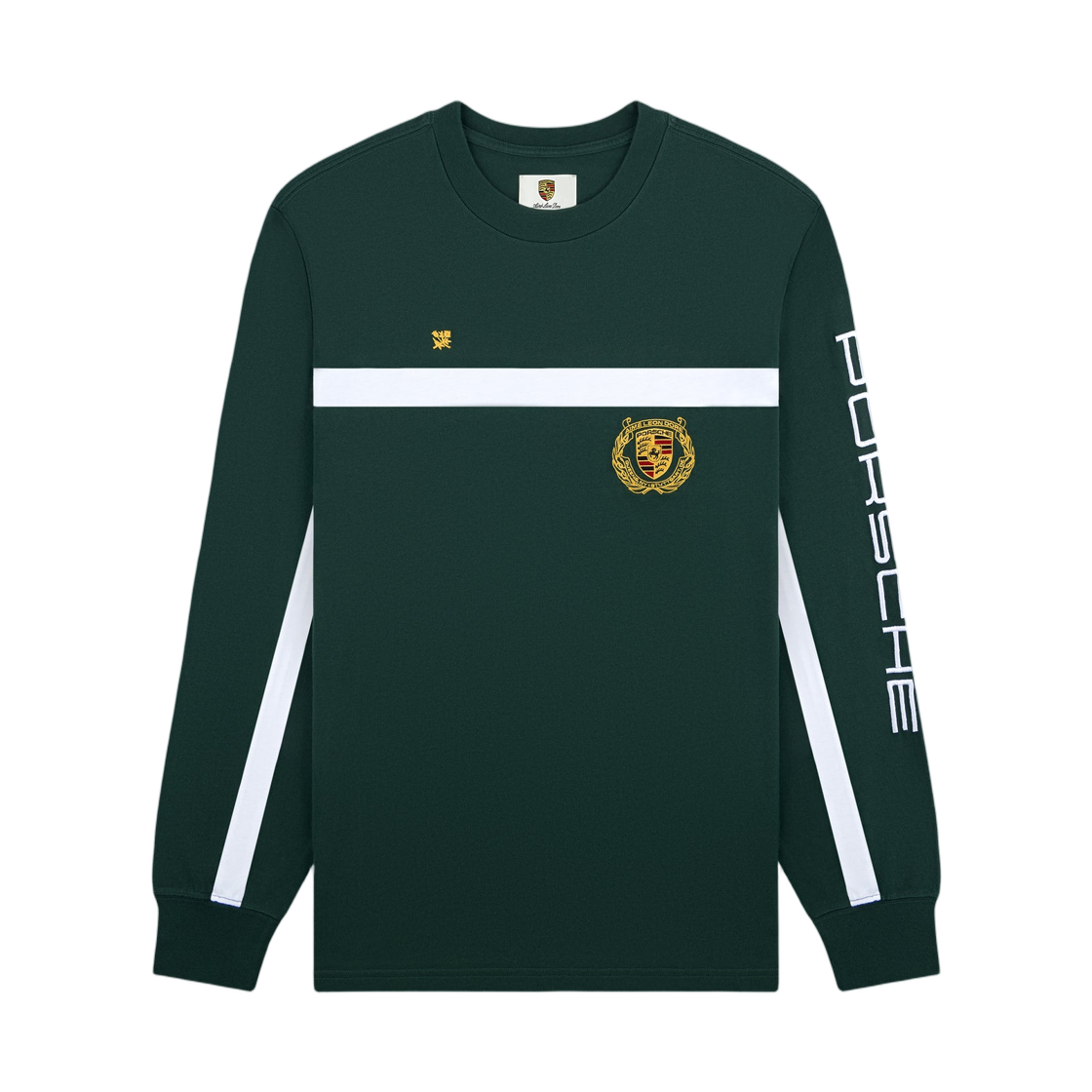 에메 레온 도르 x 포르쉐 롱슬리브 에이펙스 티셔츠 파인 그로브(Aime Leon Dore x Porsche Long Sleeve Apex Tee Pine Grove)