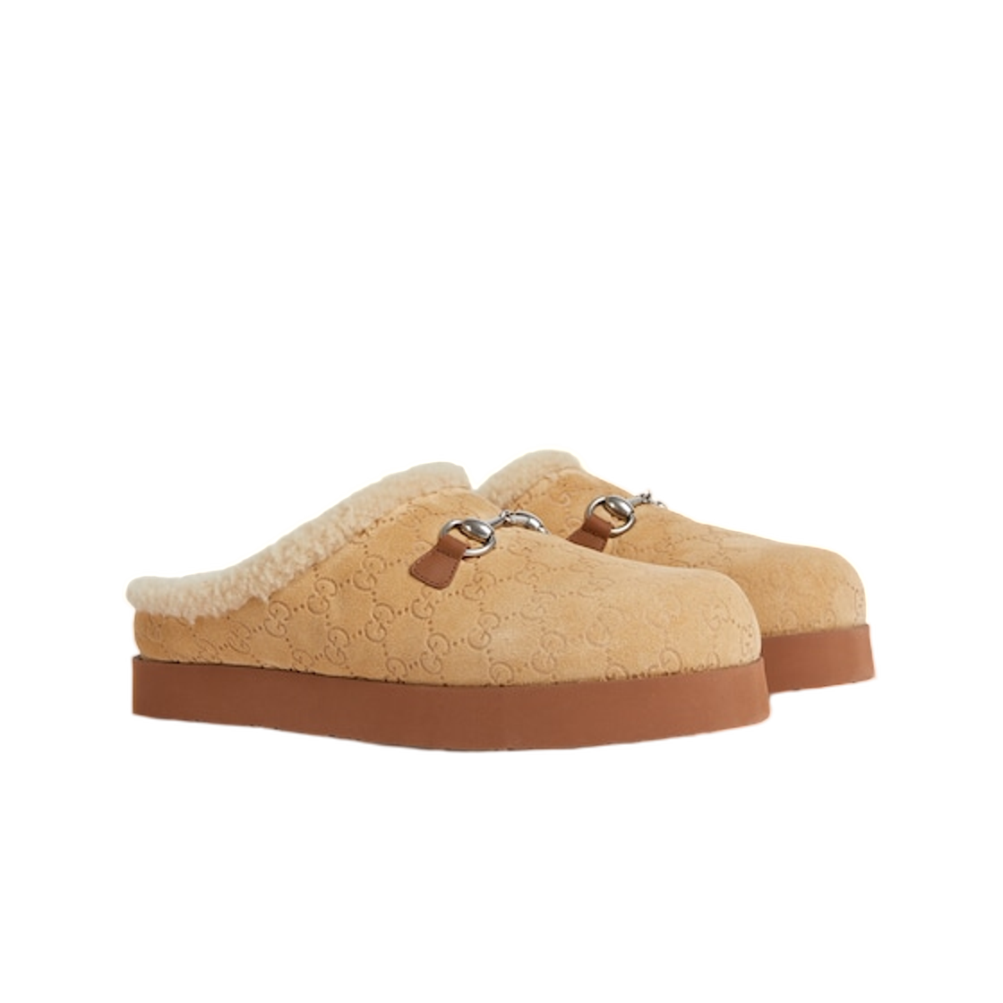 구찌 뮬 홀스빗 베이지(Gucci Mule with Horsebit Beige) - 2